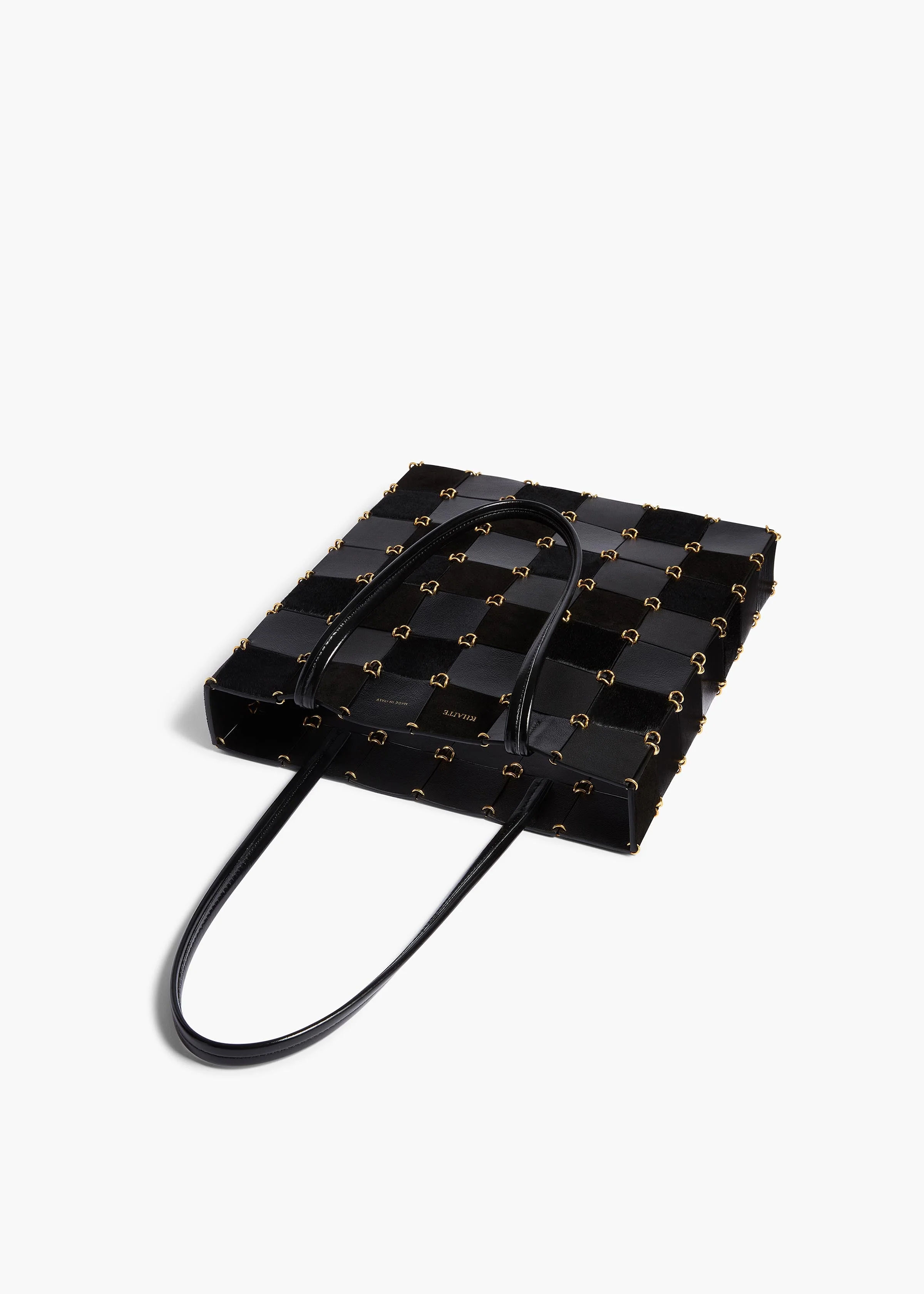 Khaite - Small Emma Tote in Black Haircalf Multi Leather - Image 10