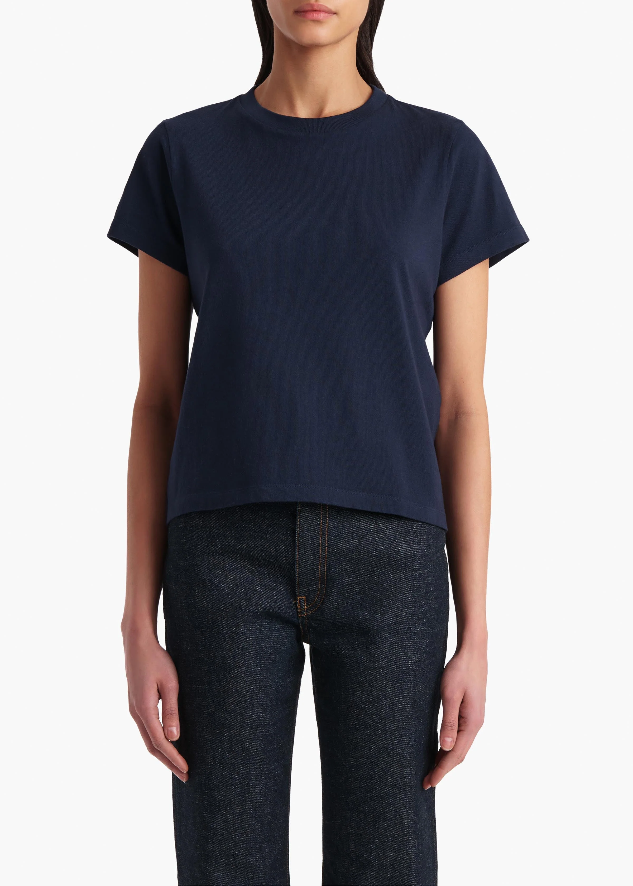 Khaite - Emmylou T - Shirt in Indigo - Image 3