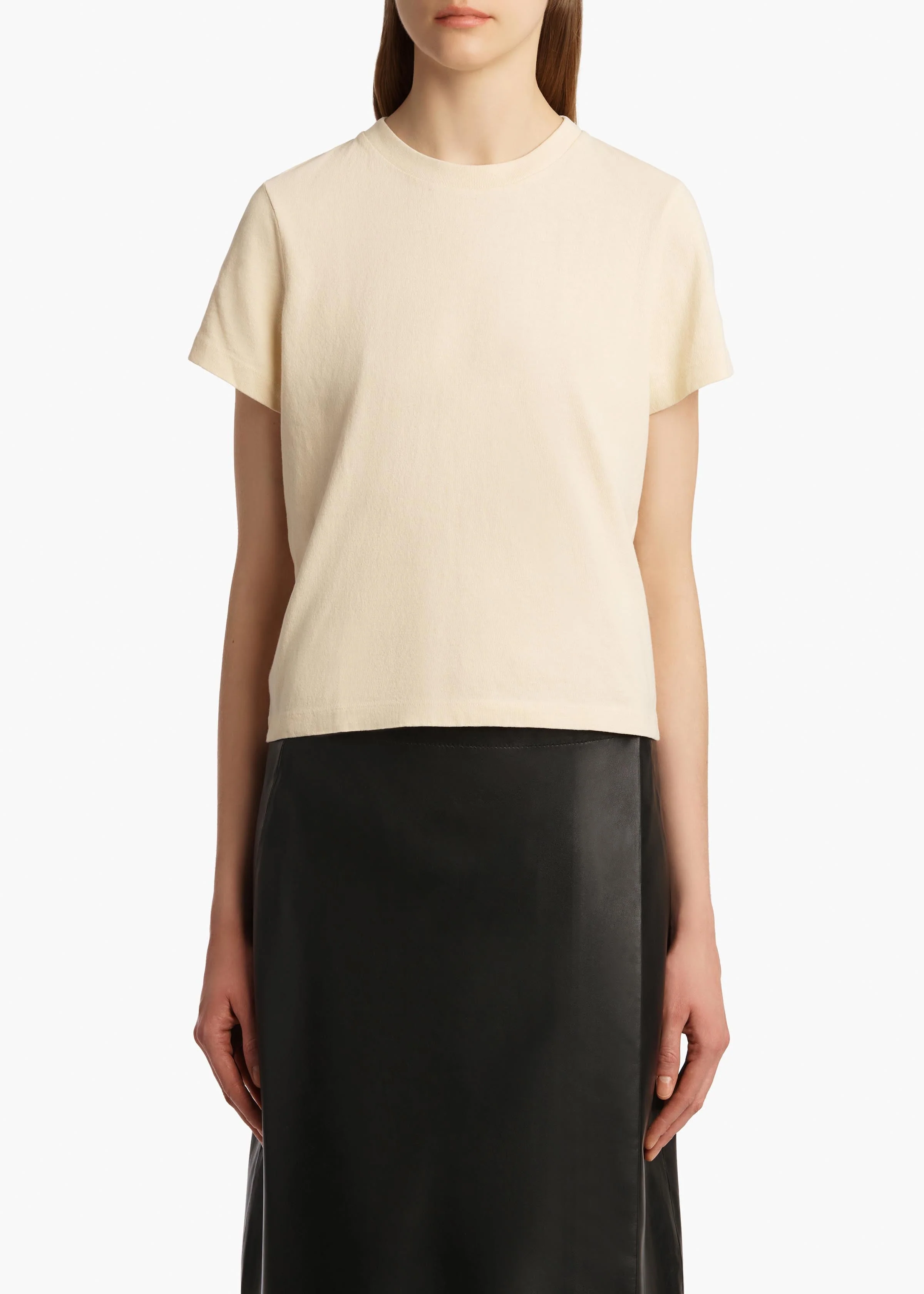 Khaite - Emmylou T - Shirt in Custard - Image 3
