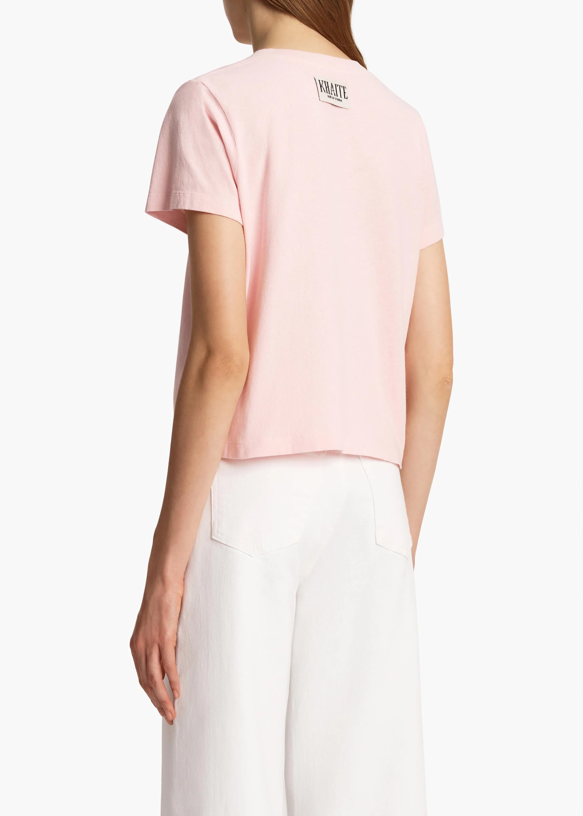 Khaite - Emmylou T - Shirt in Peony - Image 11