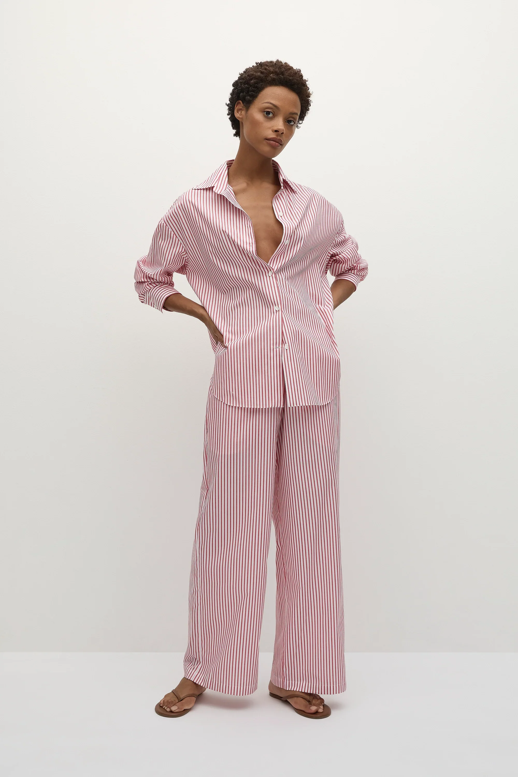 Faithfull - En Vau Oversized Shirt Riviera Stripe - Final Sale