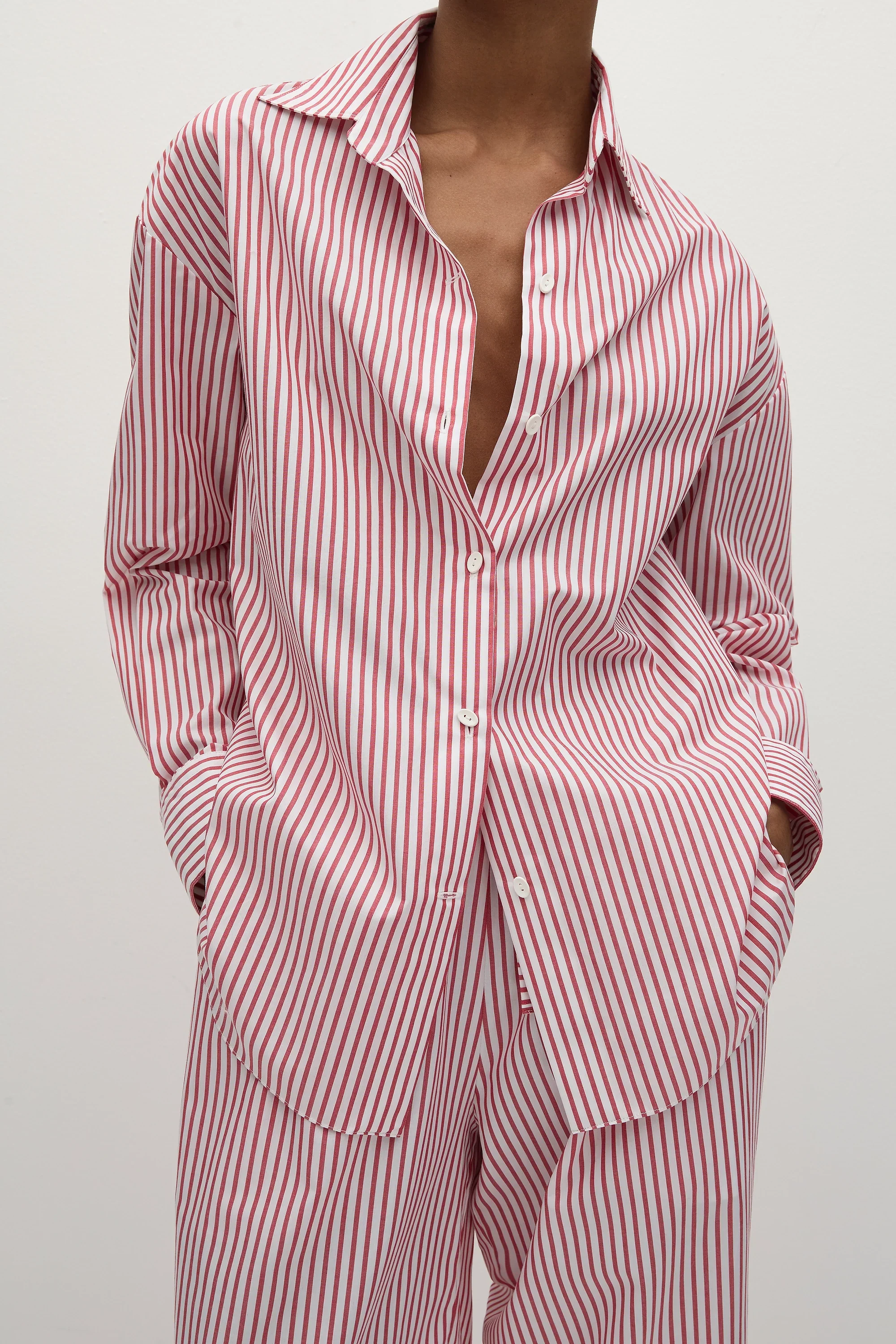 Faithfull - En Vau Oversized Shirt Riviera Stripe - Final Sale - Image 2