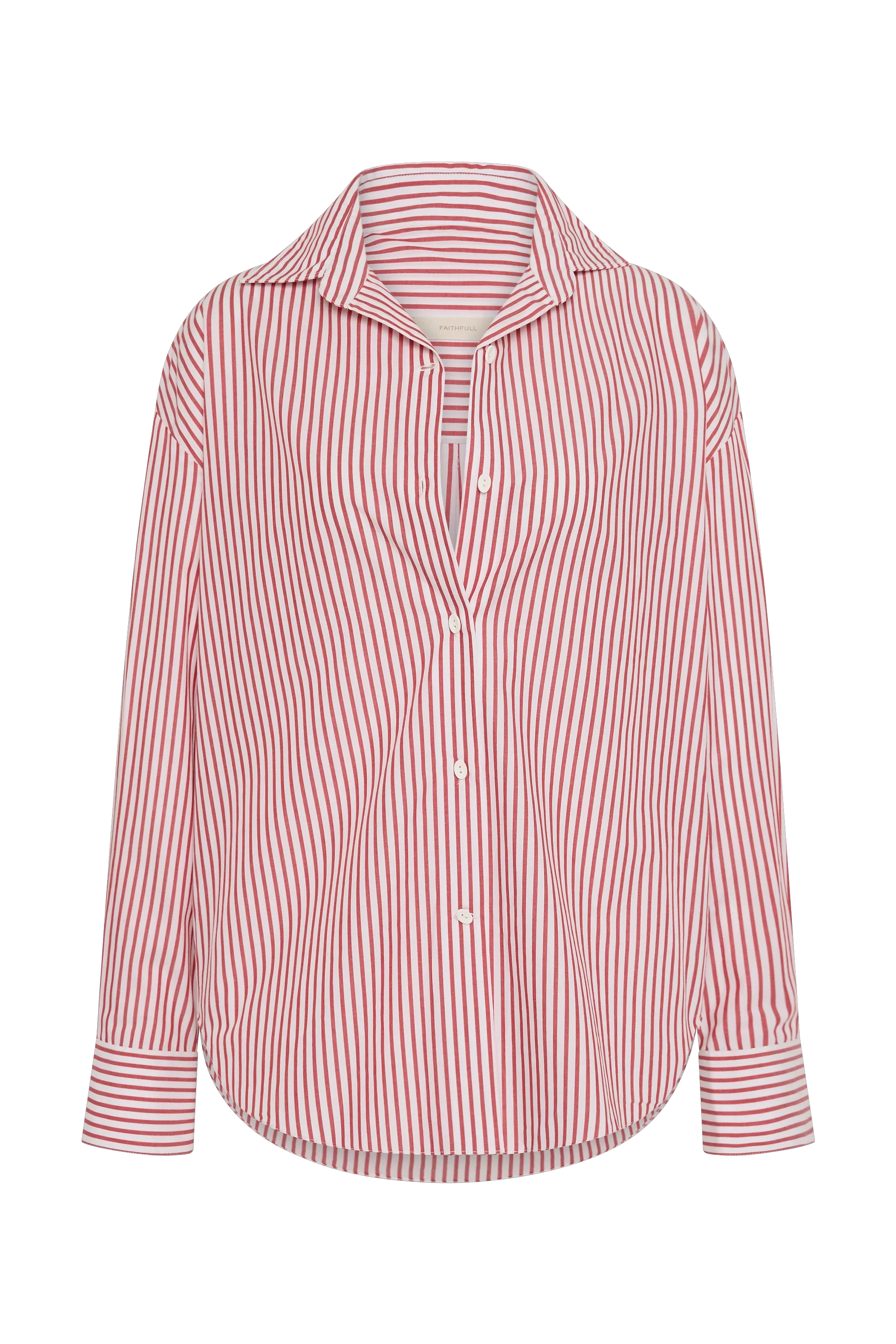 Faithfull - En Vau Oversized Shirt Riviera Stripe - Final Sale - Image 6