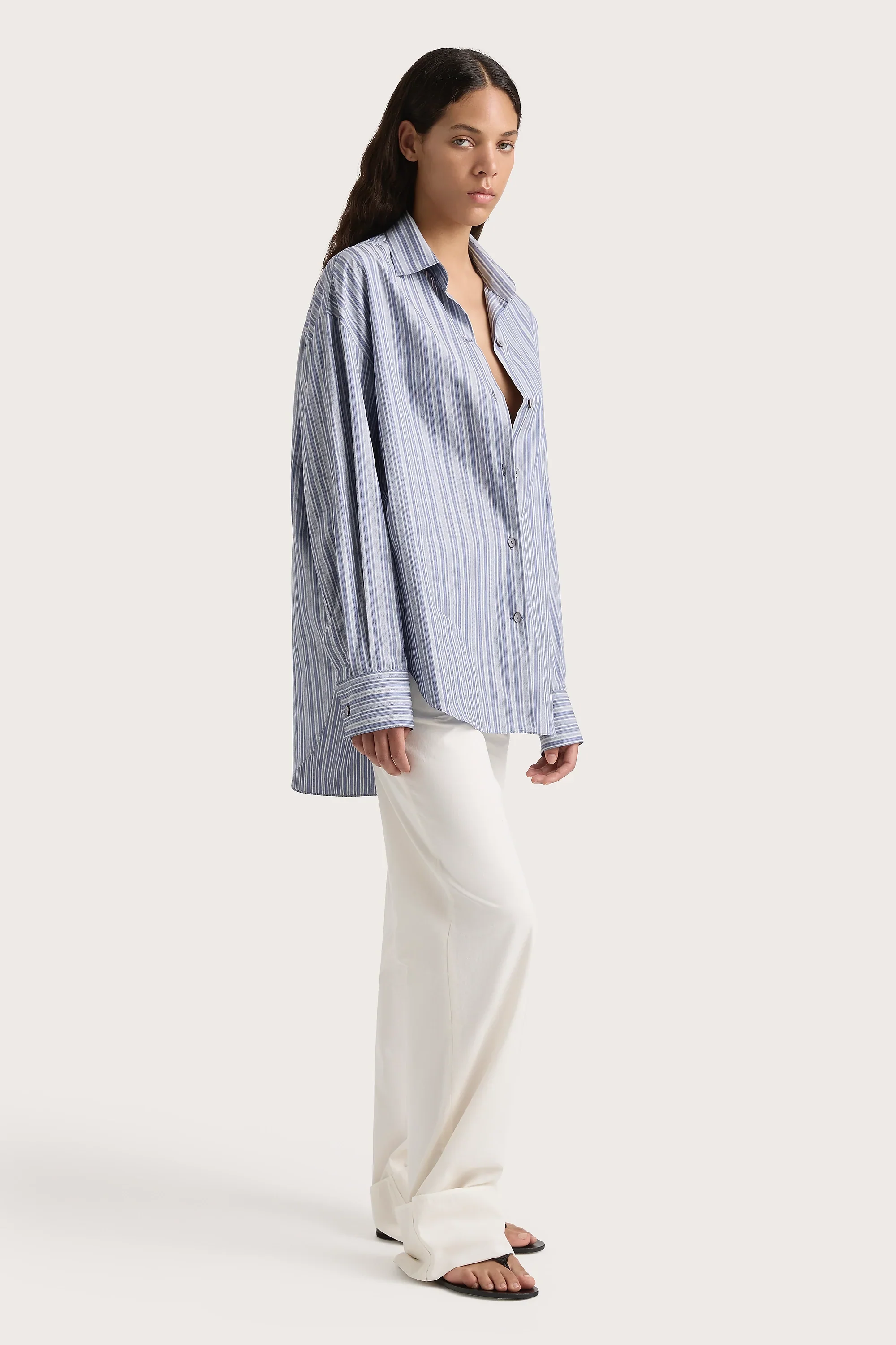 Faithfull - En Vau Shirt Blue Stripe - Final Sale - Image 8