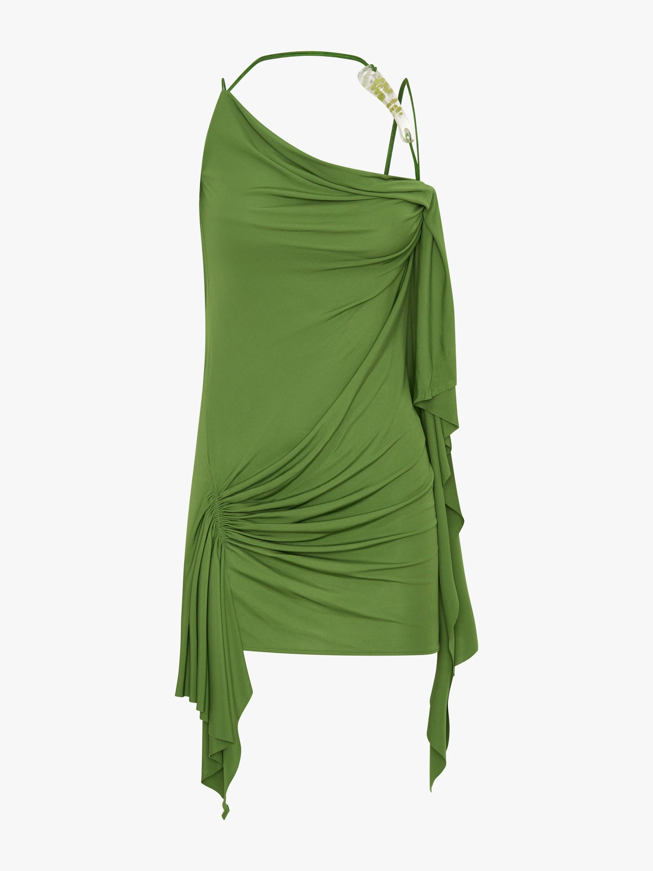 Christopher Esber - Encased Nature Cascade Mini Dress - Image 5