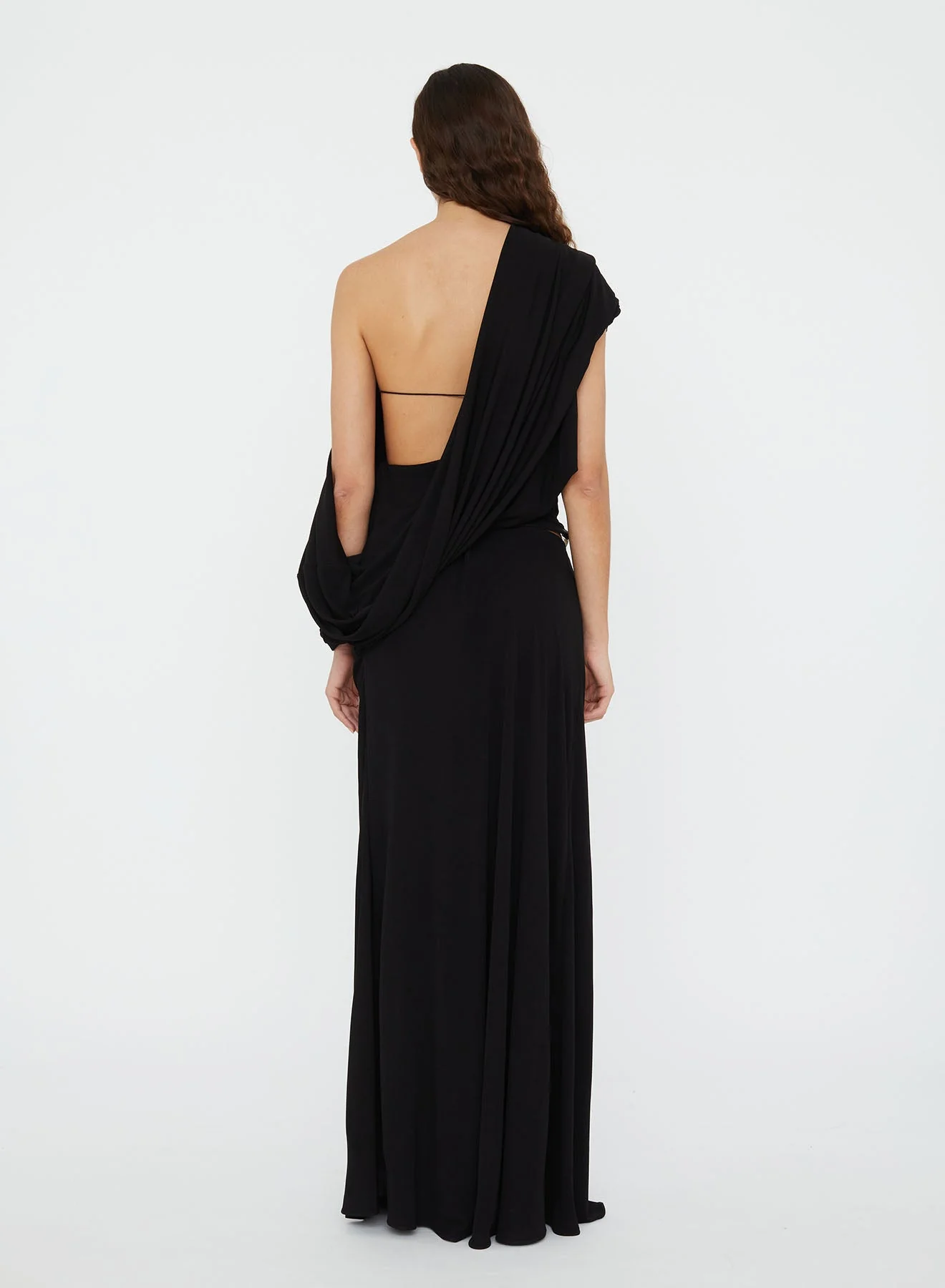 Christopher Esber - Encased Nature Suspended Jersey Skirt - Image 4