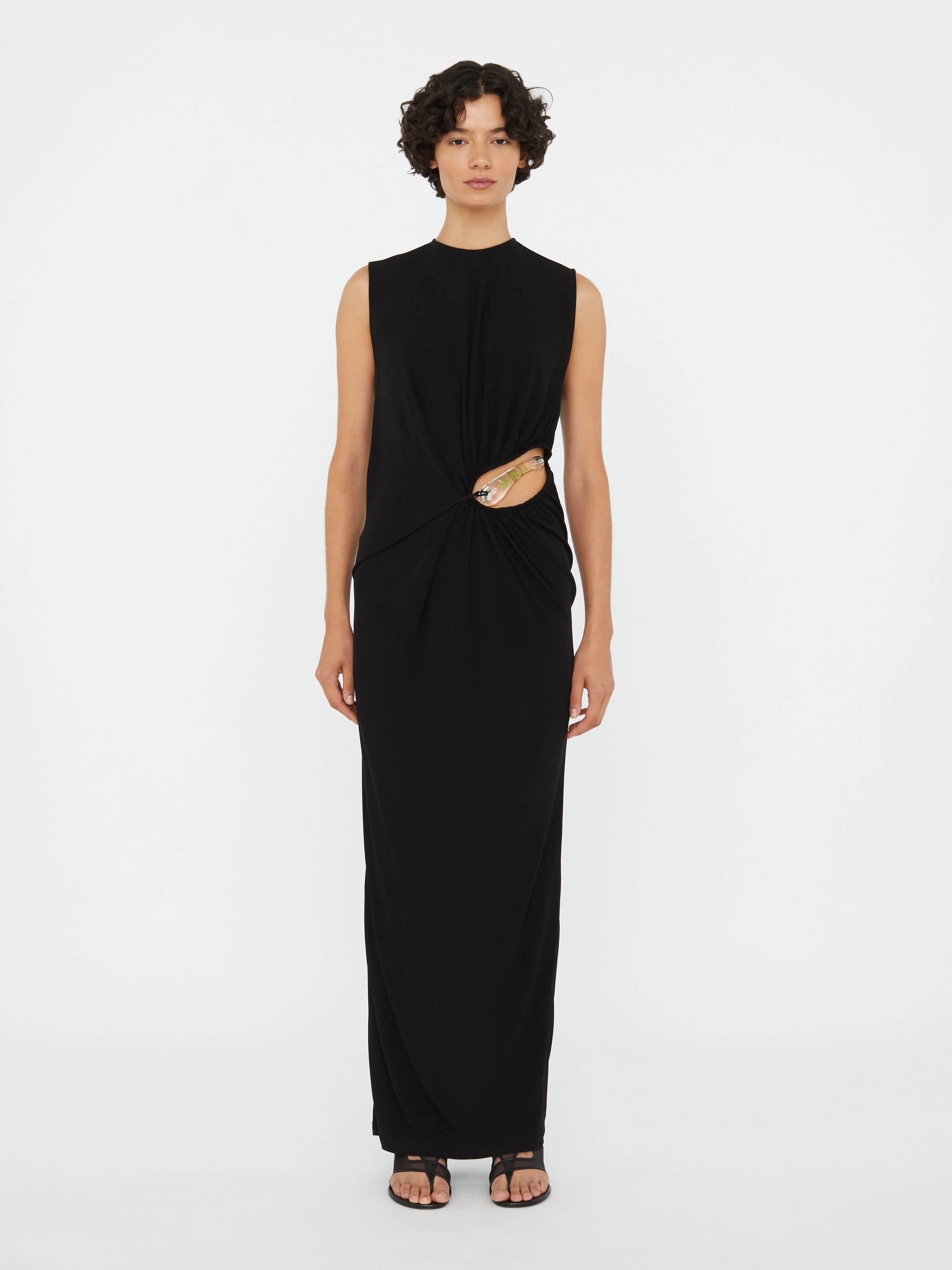 Christopher Esber - Encased Nature Suspended Jersey Tank Dress