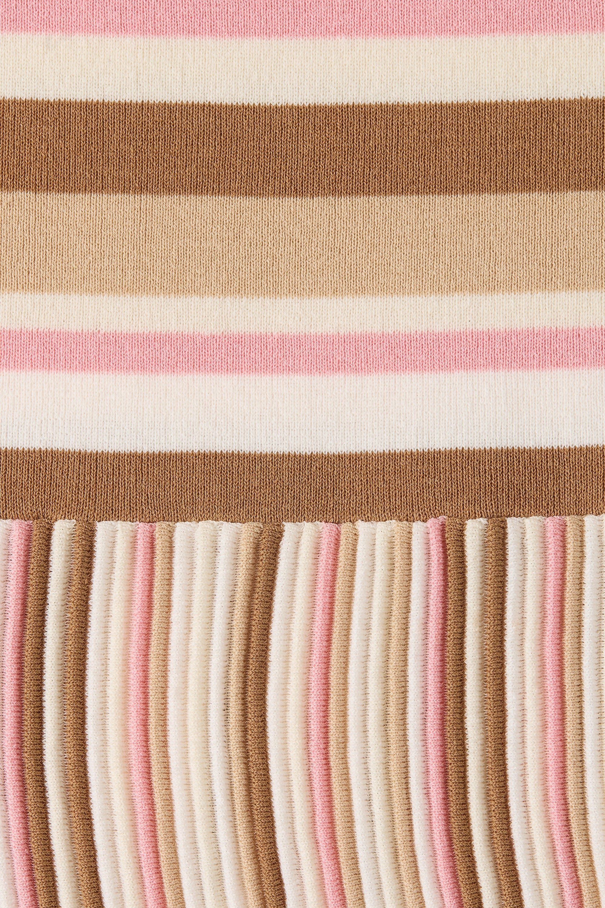 Faithfull - Esenia Knit Dress Puce Sepia Stripe - Final Sale - Image 7