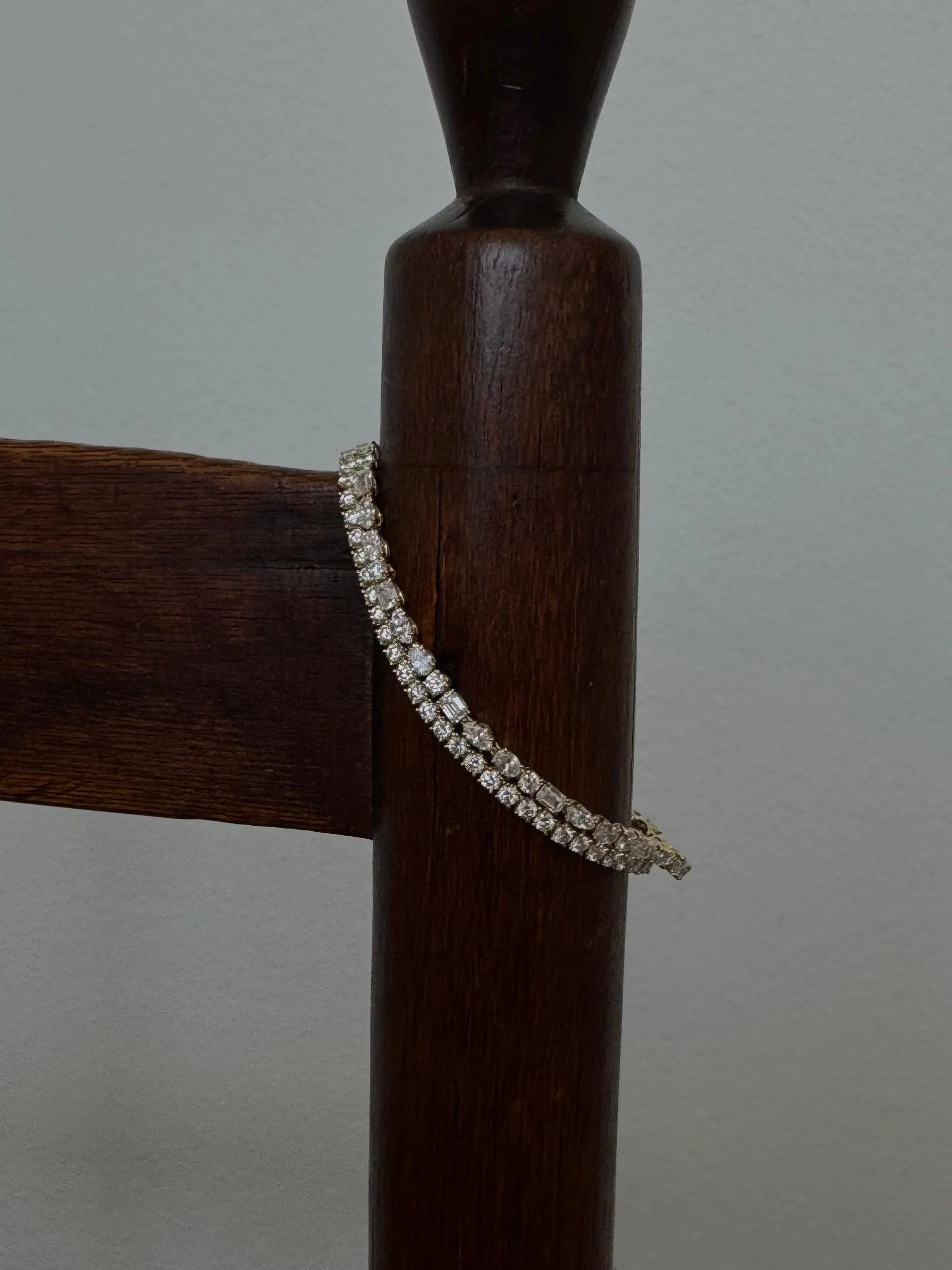 Kinn - Esme Fancy Shape Tennis Bracelet 4ctw Yellow Gold - Image 7