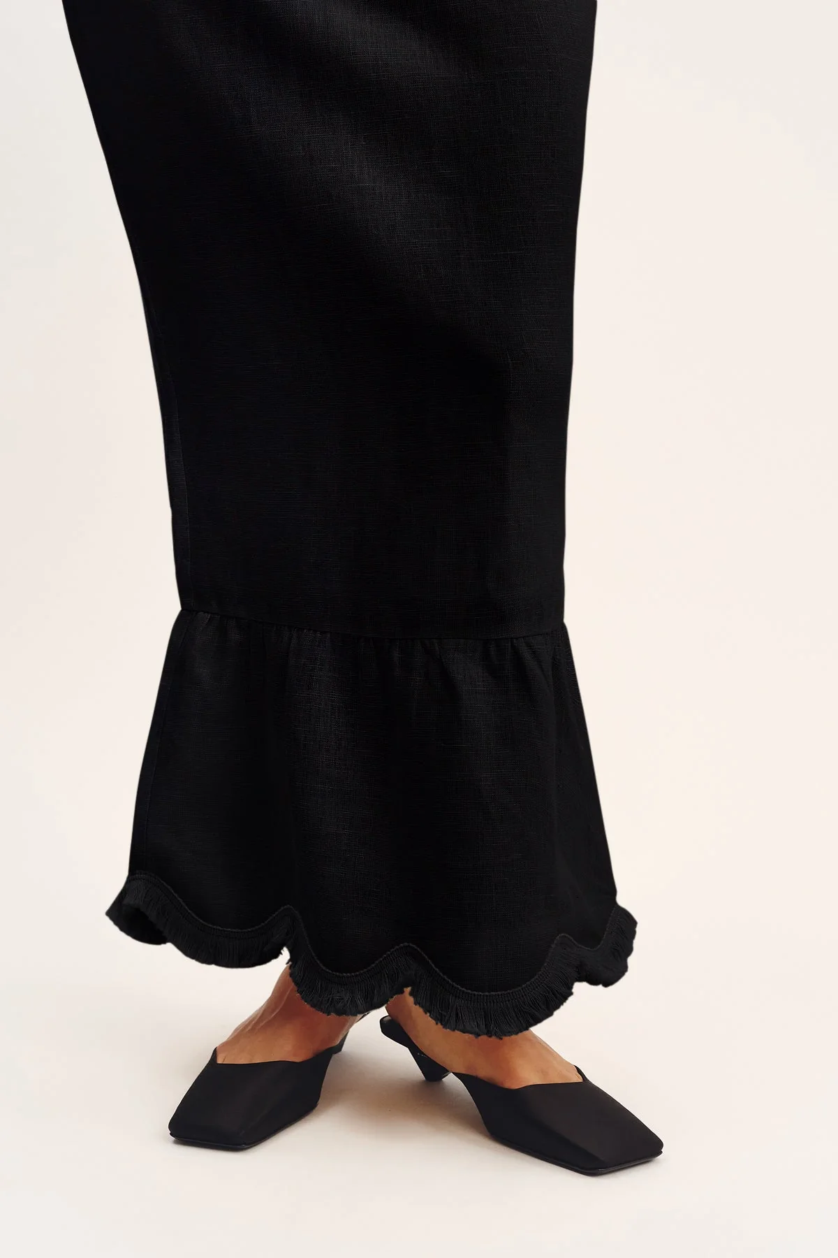 Posse - ESSIE STRAPLESS DRESS - BLACK - Image 6