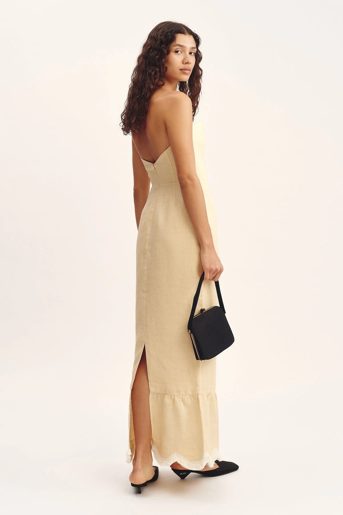 Posse - ESSIE STRAPLESS DRESS - DUSTY CITRON - Image 2