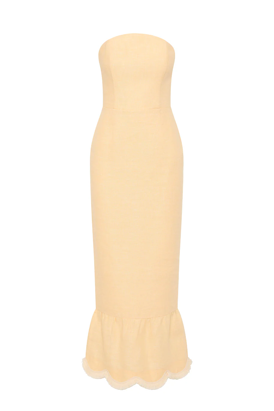 Posse - ESSIE STRAPLESS DRESS - DUSTY CITRON - Image 7