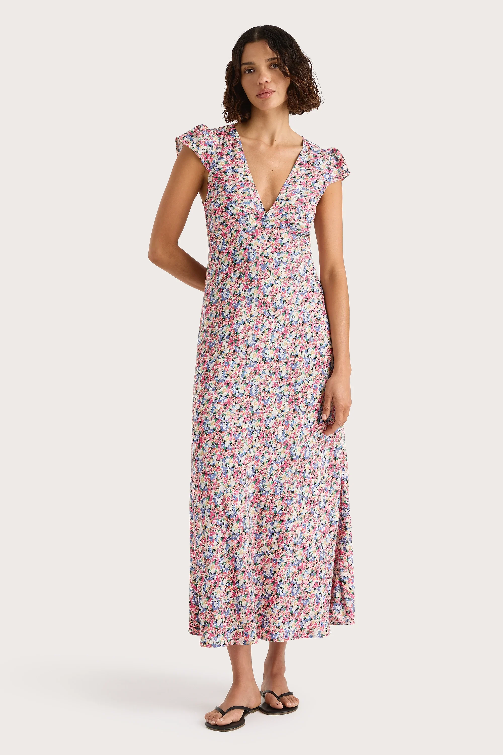 Faithfull - Esson Midi Dress Valerie Floral Multi - Final Sale