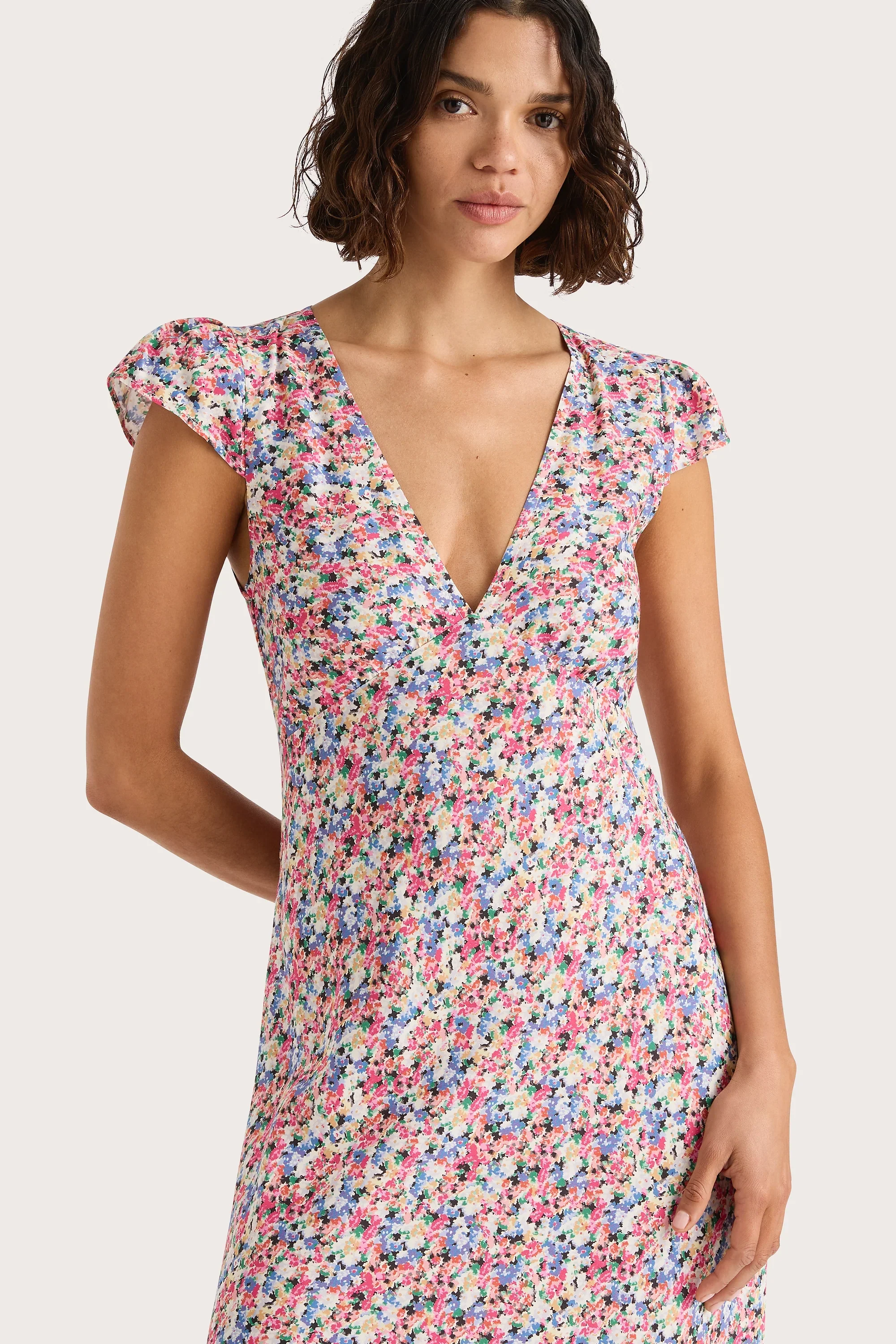 Faithfull - Esson Midi Dress Valerie Floral Multi - Final Sale - Image 3