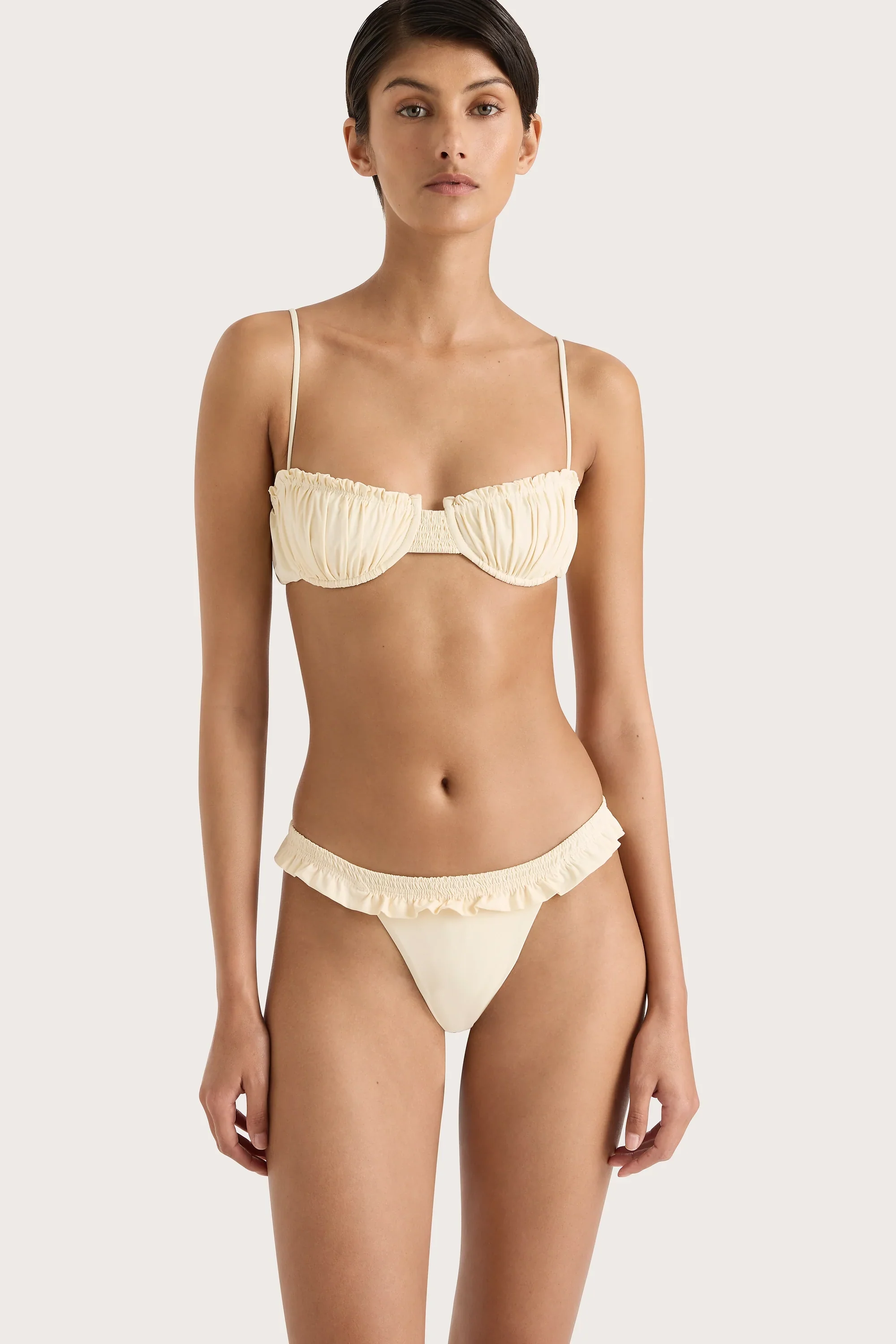 Faithfull - Esterel Bikini Top Butter - Final Sale - Image 5