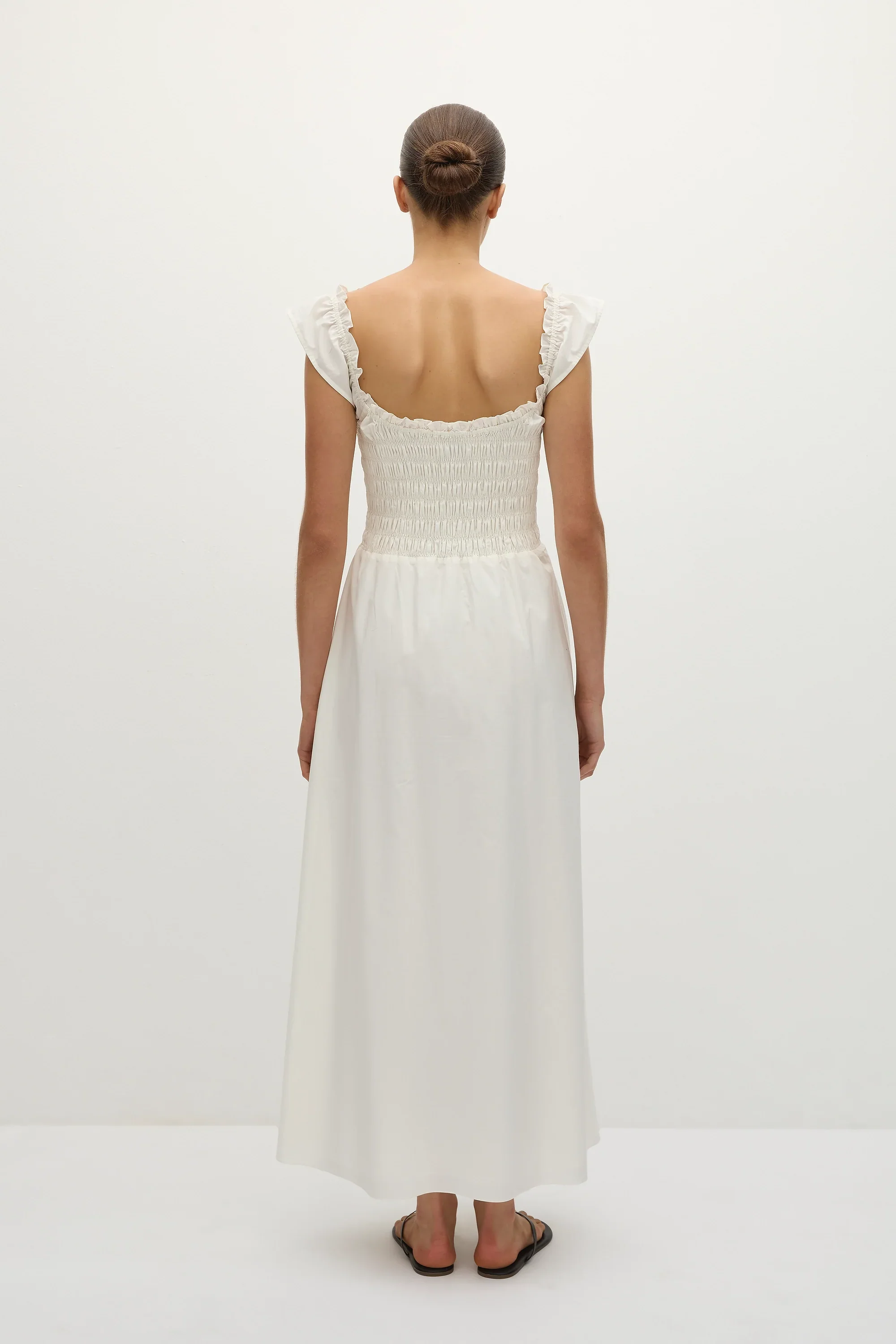 Faithfull - Eudora Midi Dress White - Final Sale - Image 4