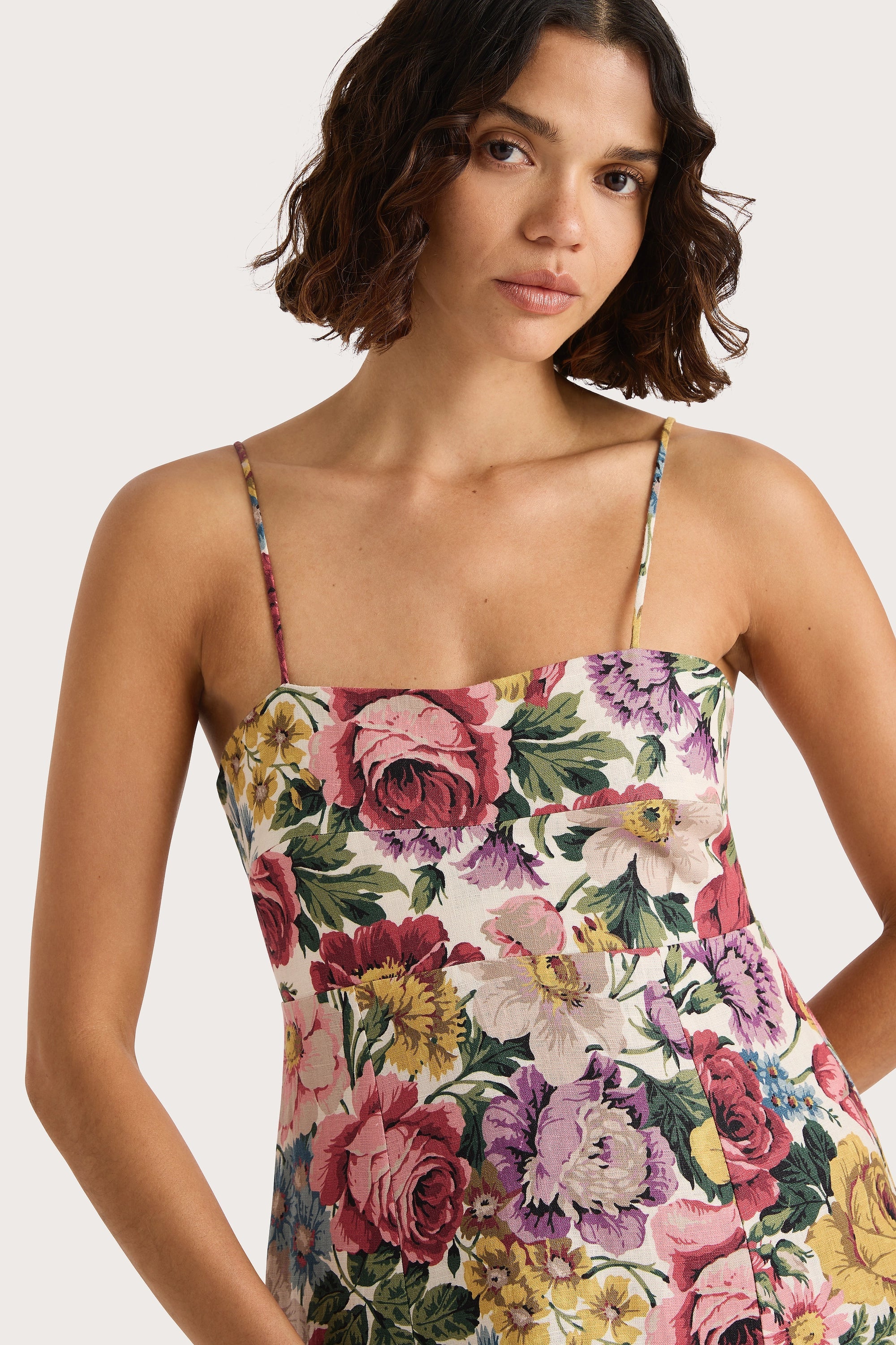 Faithfull - Eugenie Midi Dress Colette Floral Multi - Final Sale - Image 2