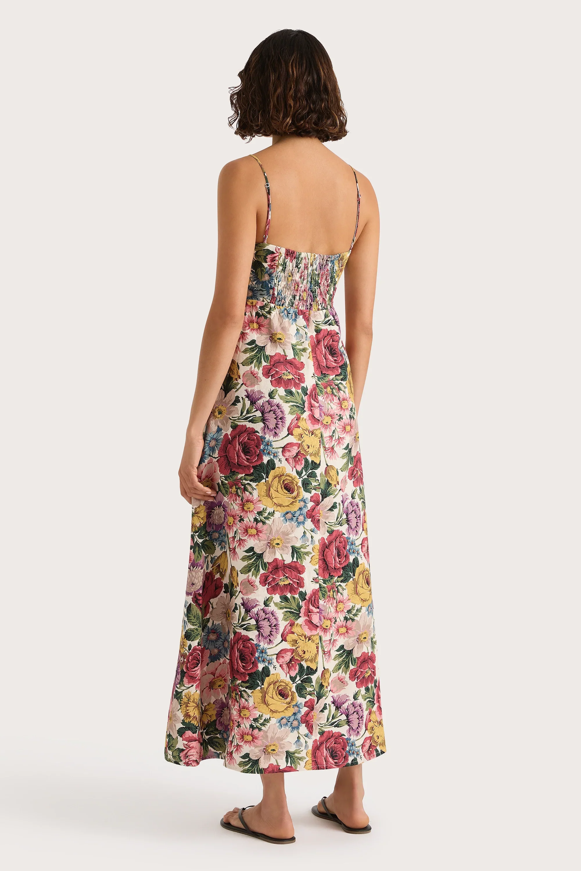 Faithfull - Eugenie Midi Dress Colette Floral Multi - Final Sale - Image 4