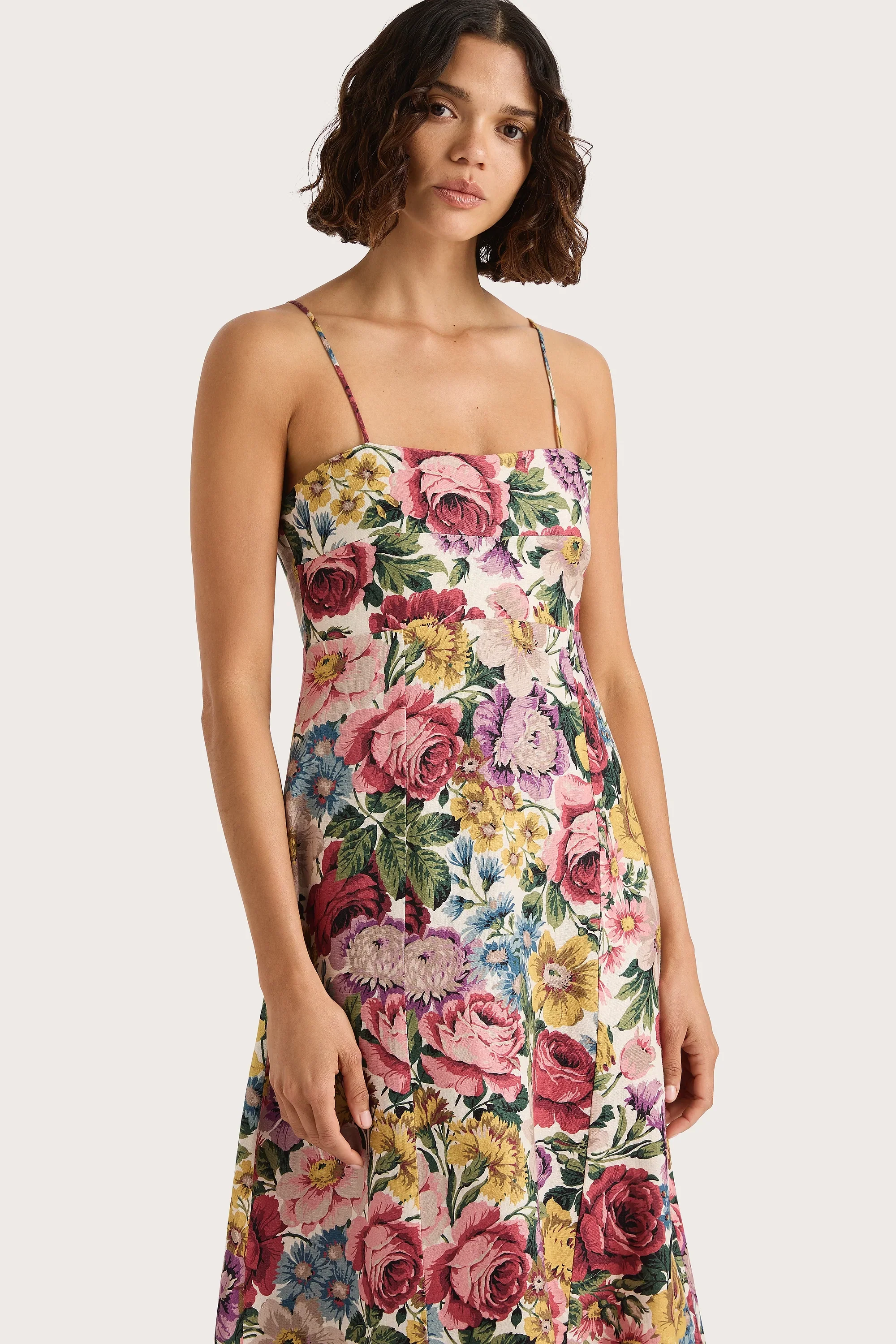 Faithfull - Eugenie Midi Dress Colette Floral Multi - Final Sale - Image 5