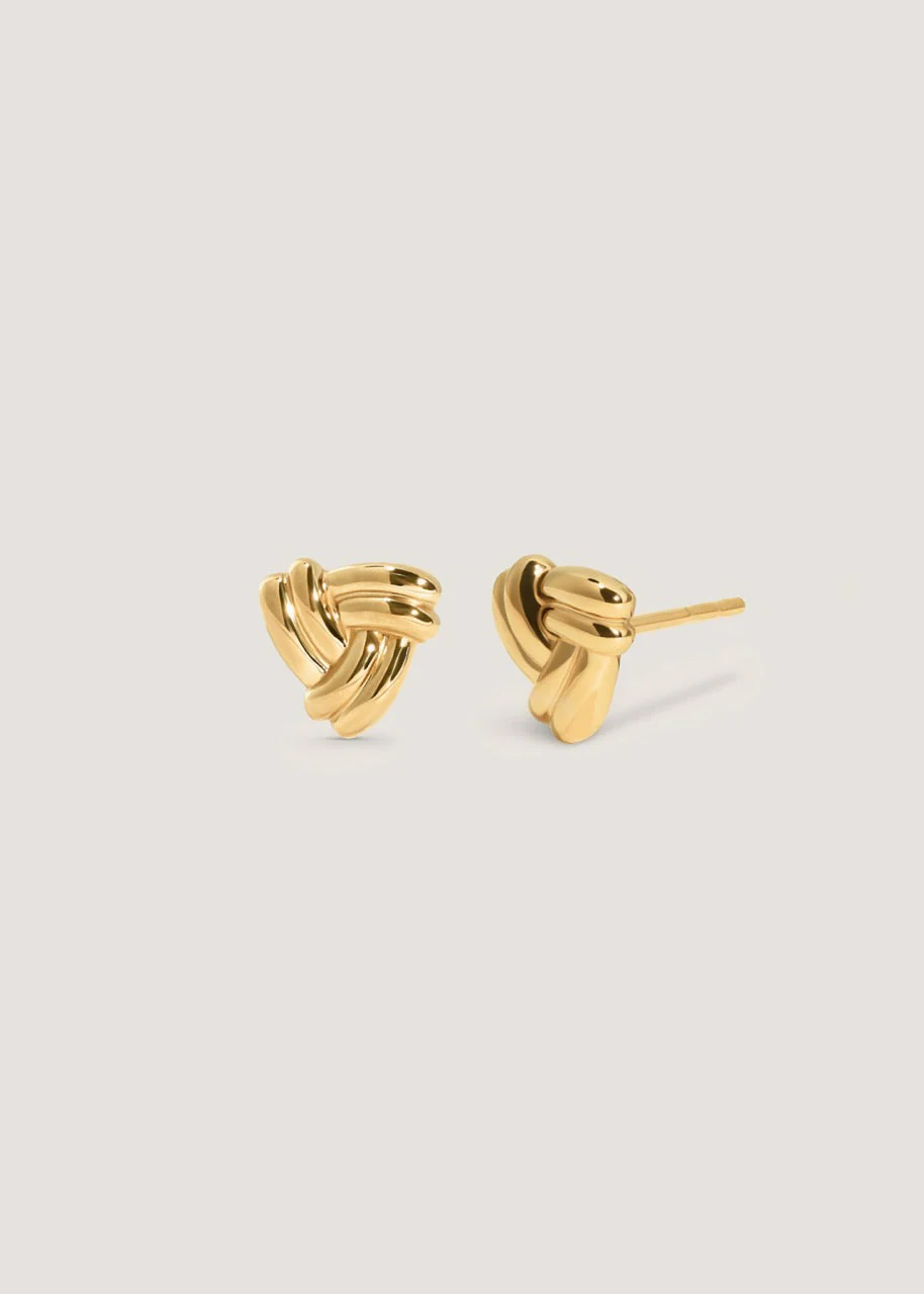 Kinn - Eula Knot Stud Earrings