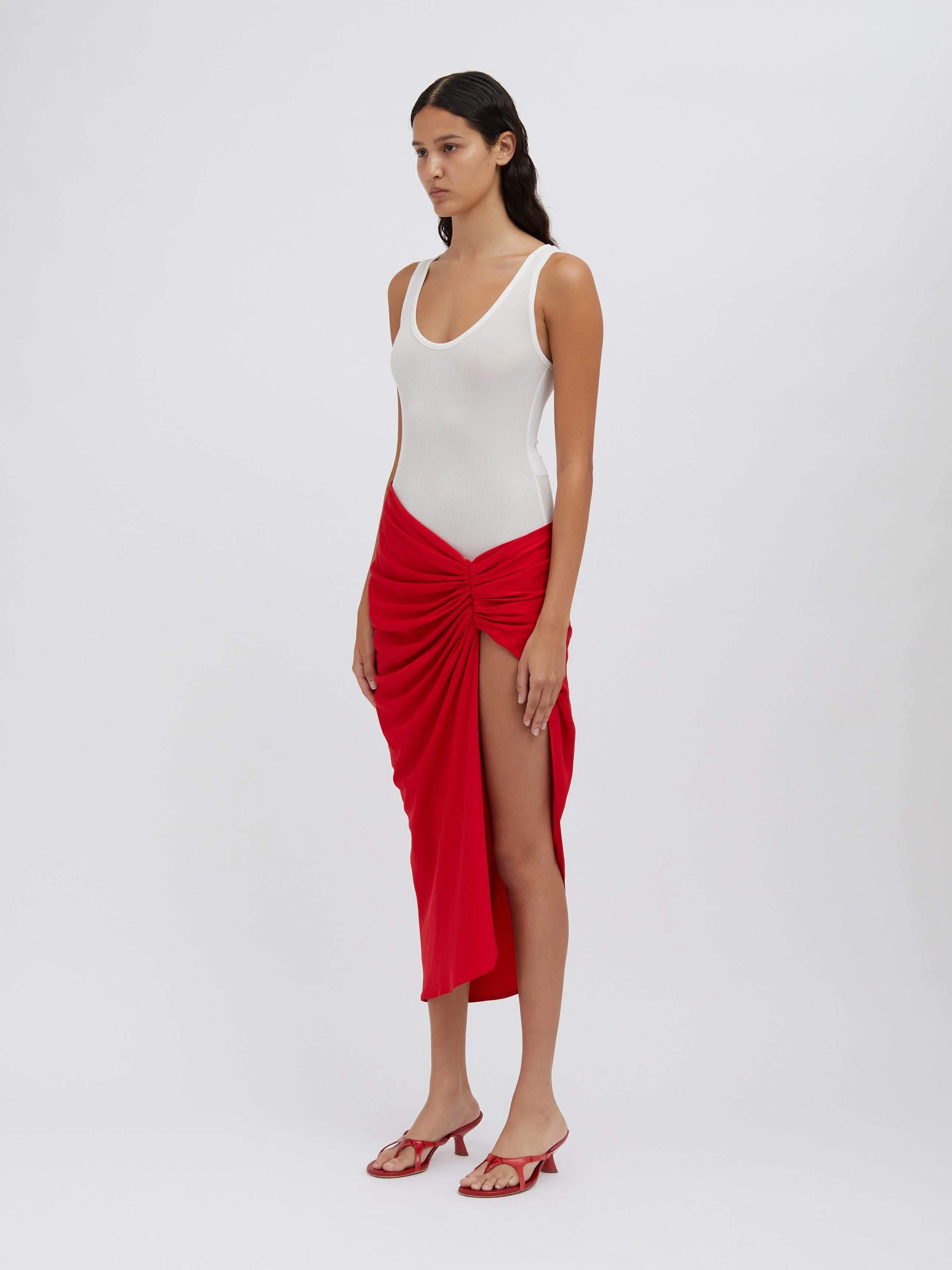 Christopher Esber - Euripides Ruched Skirt - Image 3