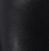Khaite - Eva Peep Toe Pump in Black Leather - Image 12