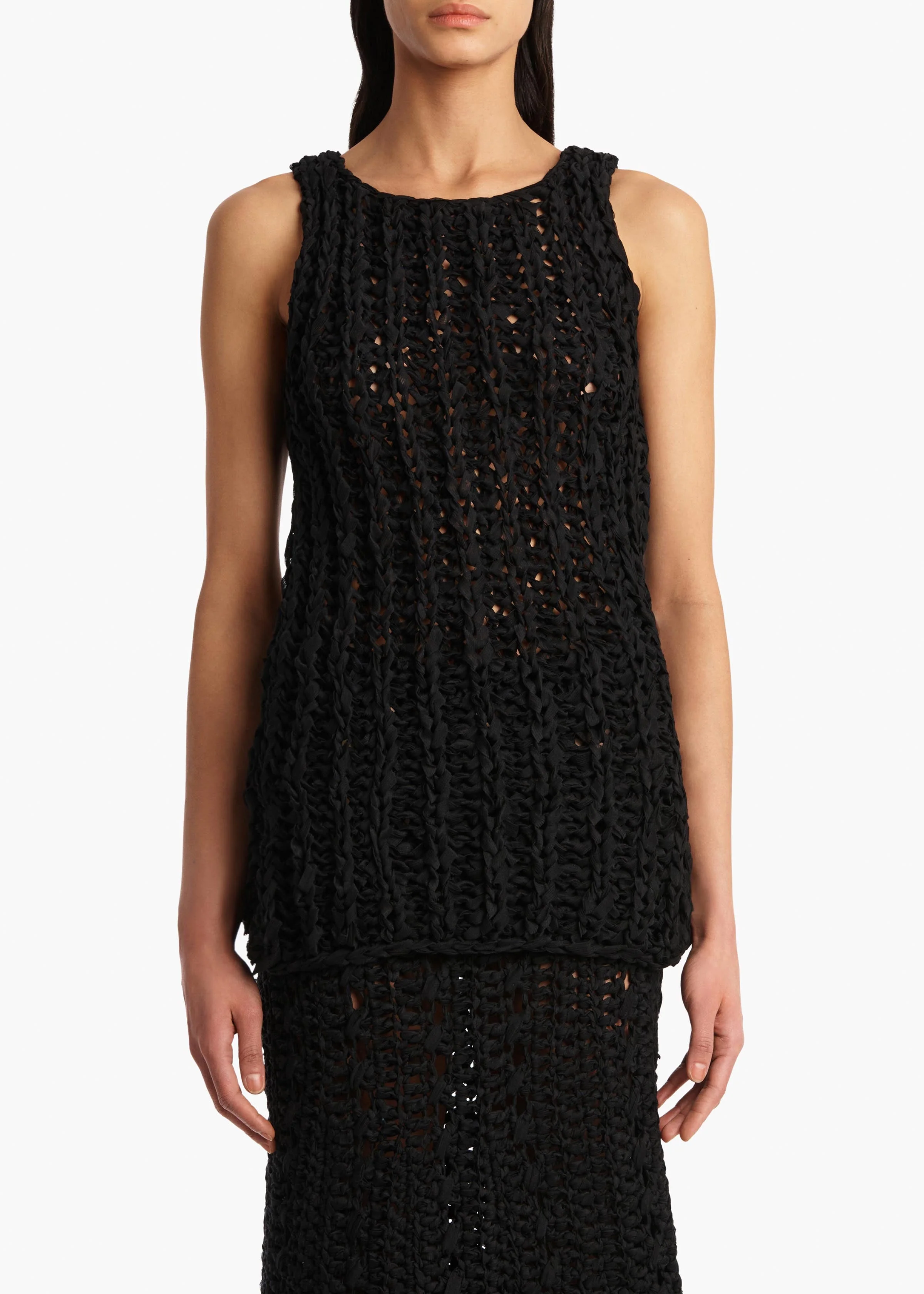 Khaite - Evita Top in Black - Image 10