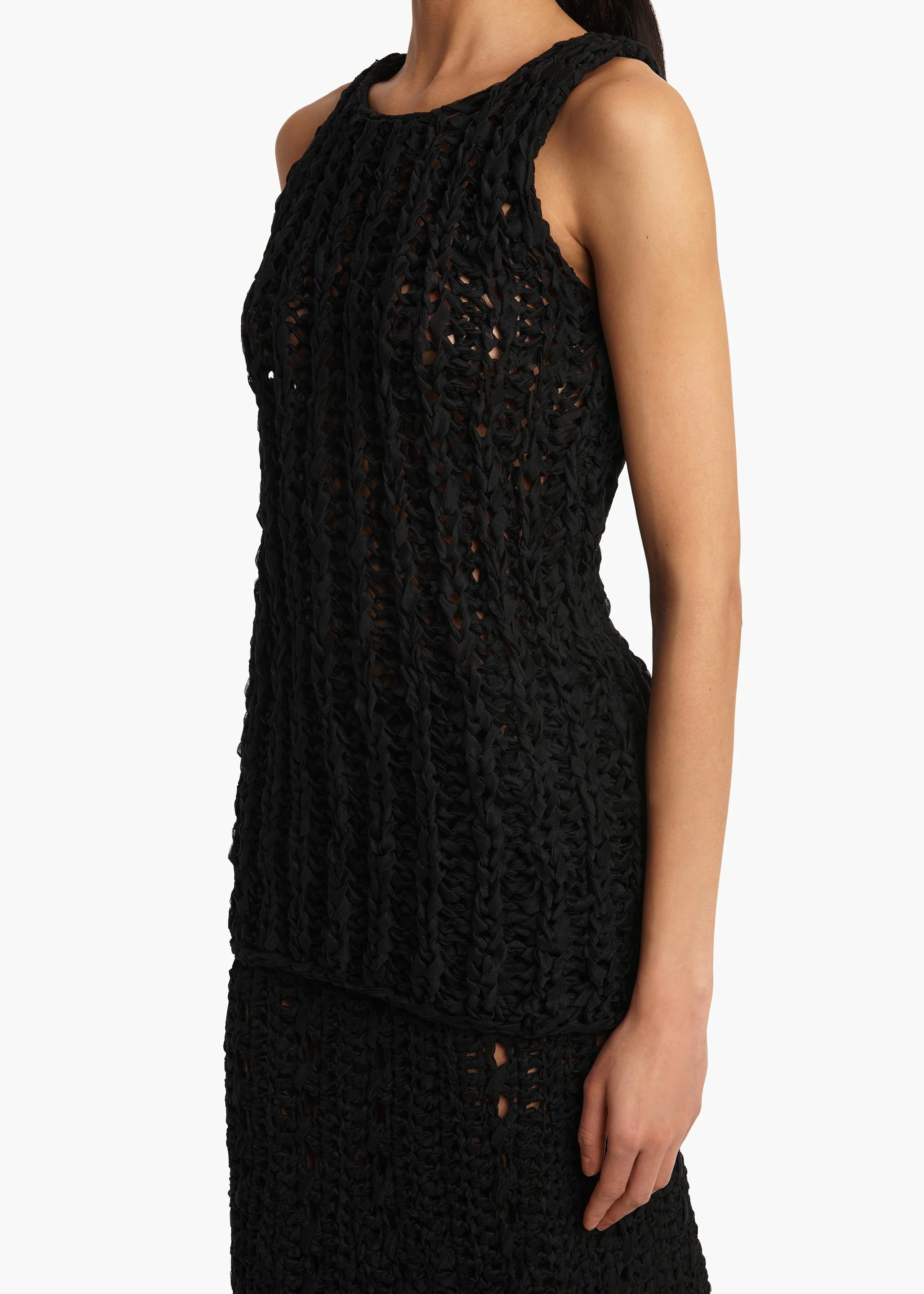 Khaite - Evita Top in Black - Image 12