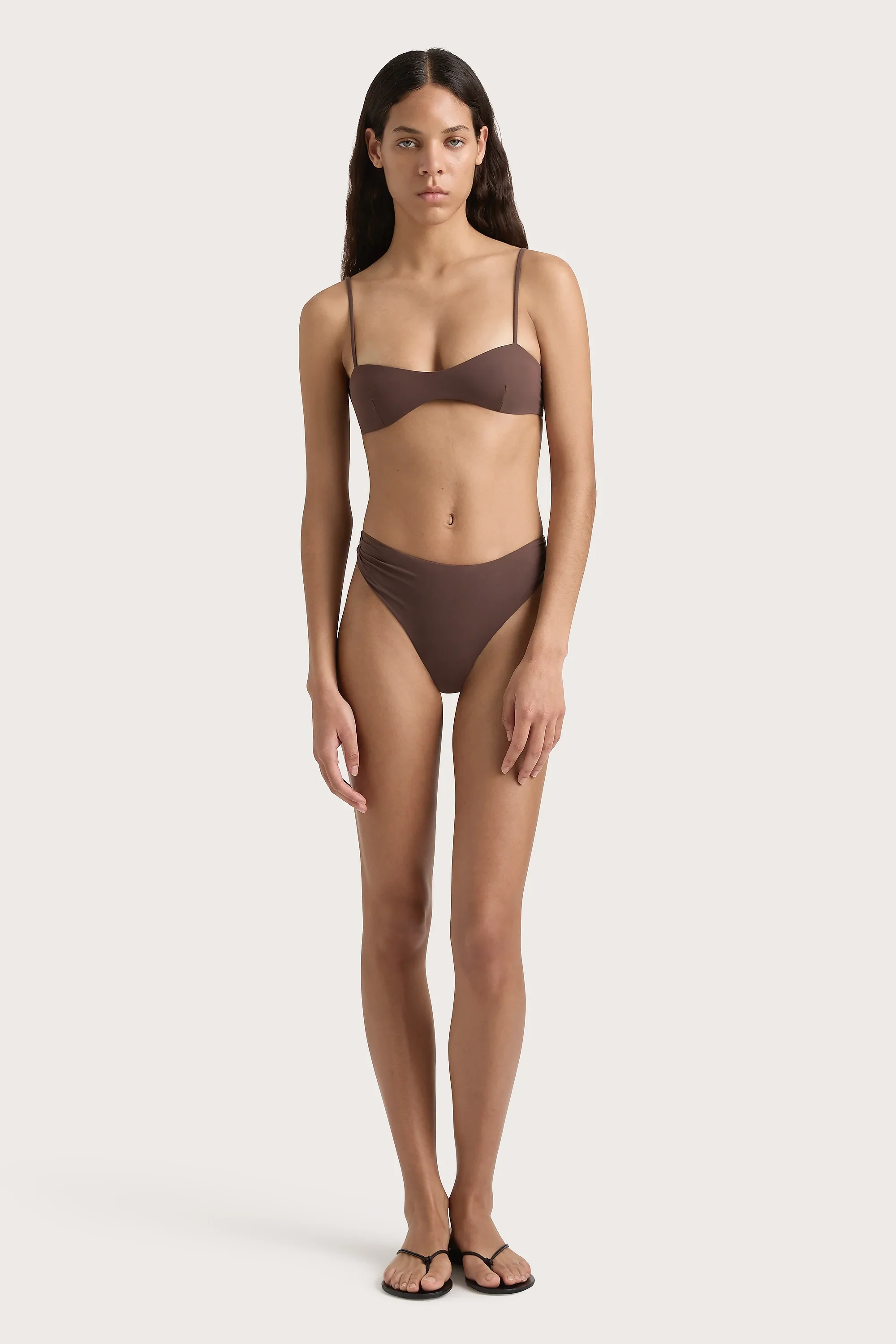 Faithfull - Evora Bikini Top Bistre - Final Sale