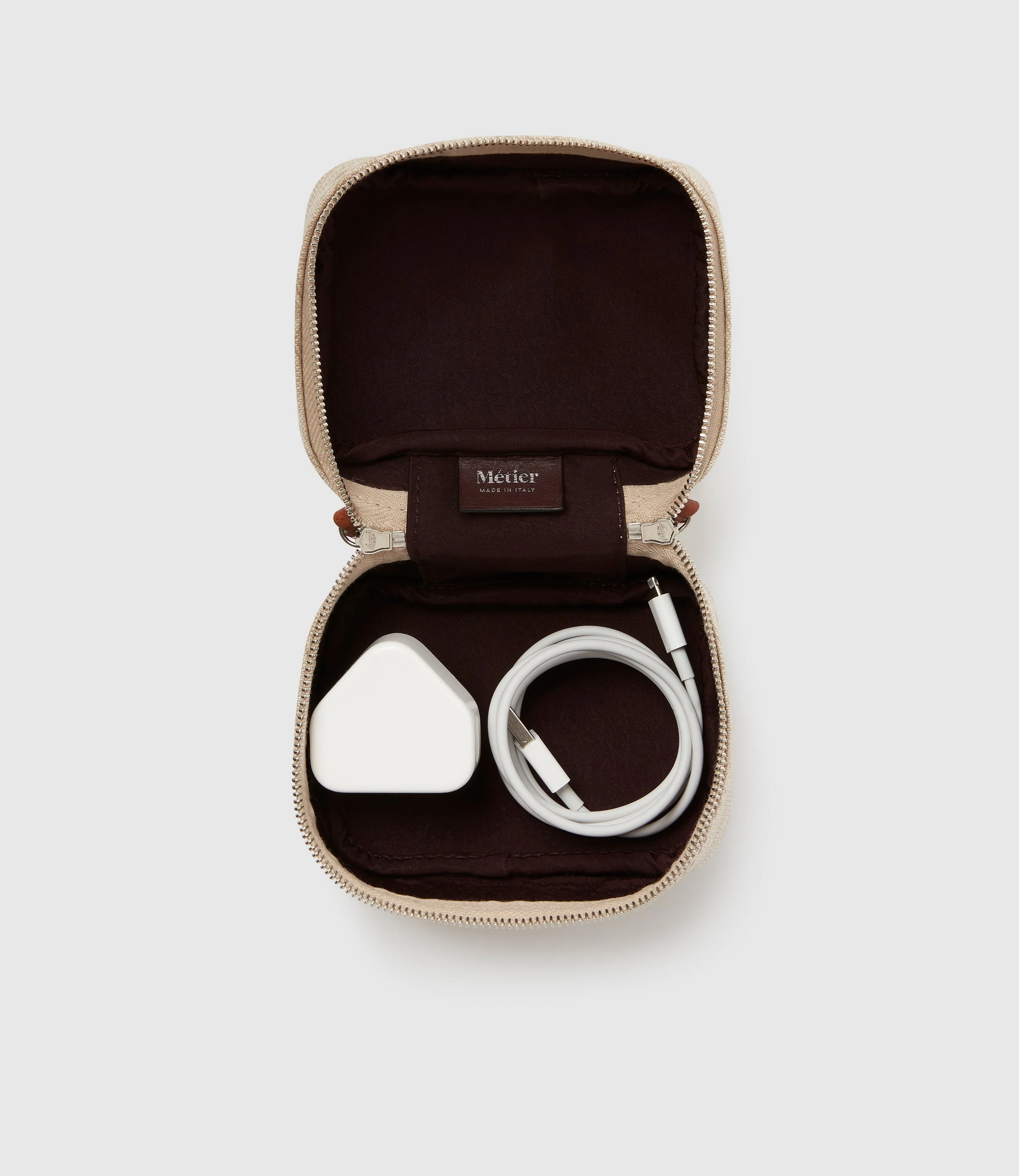 Metier - Extra - Small Travel Organiser Signature Canvas Light - Image 3