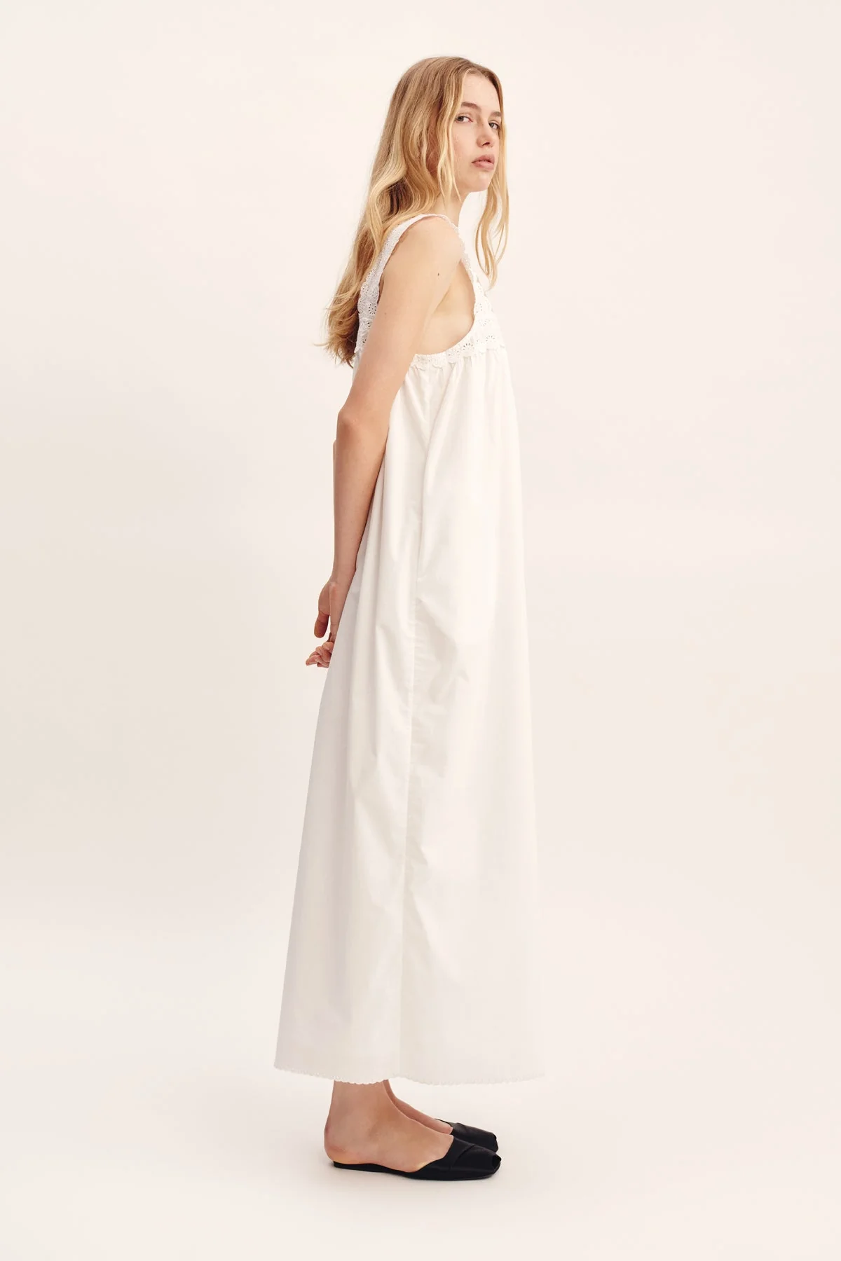 Posse - EZRA DRESS - VINTAGE WHITE - Image 7