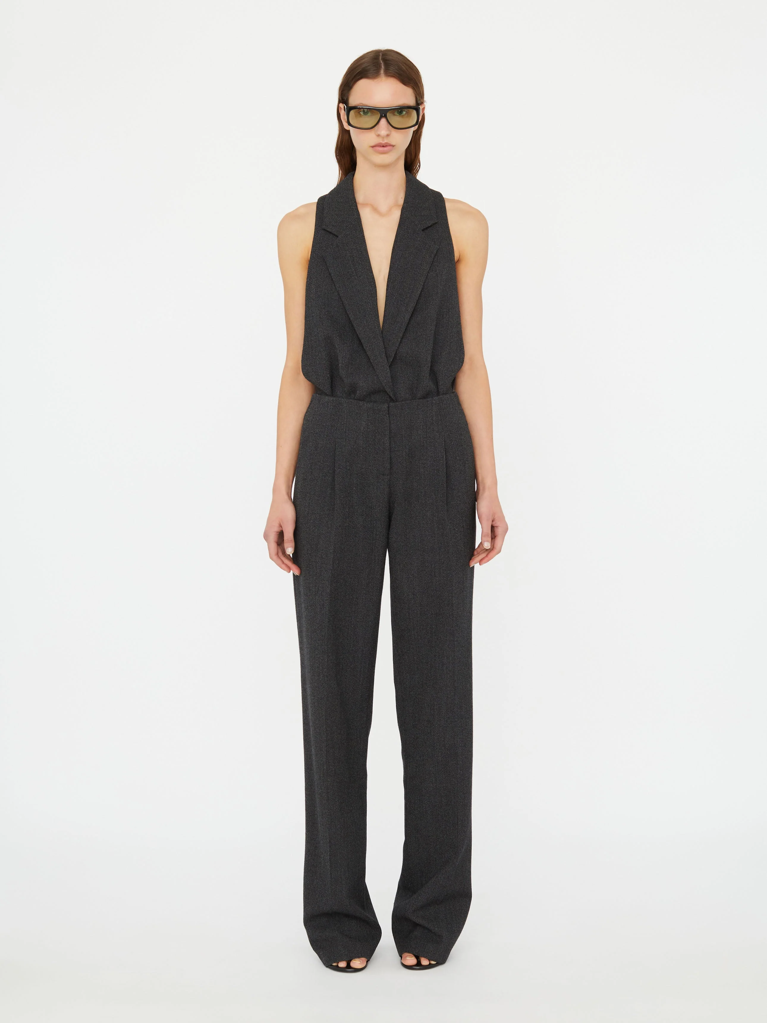 Christopher Esber - Facile Tailored Twill Bodysuit - Image 3
