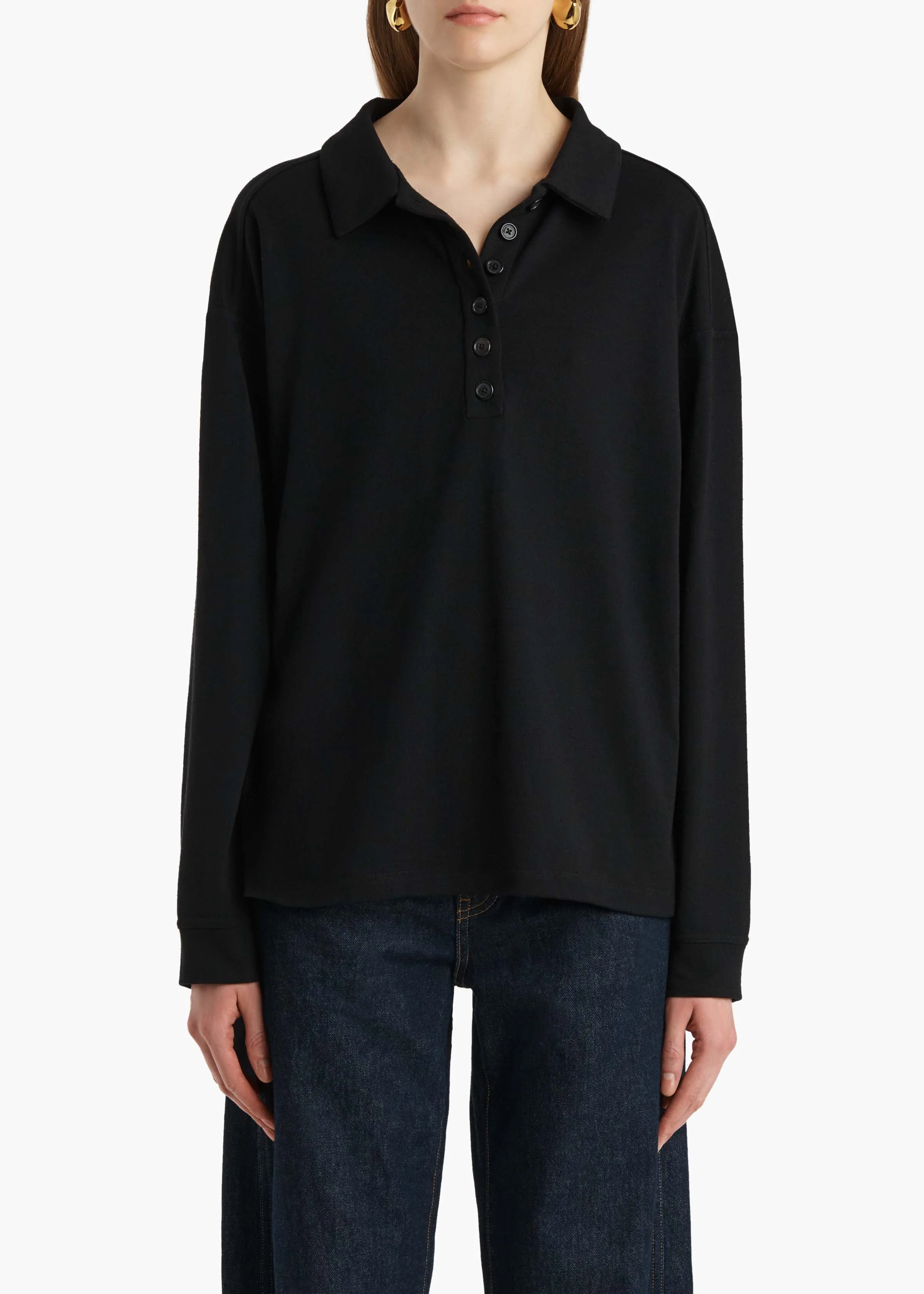 Khaite - Faithful Top in Black - Image 10