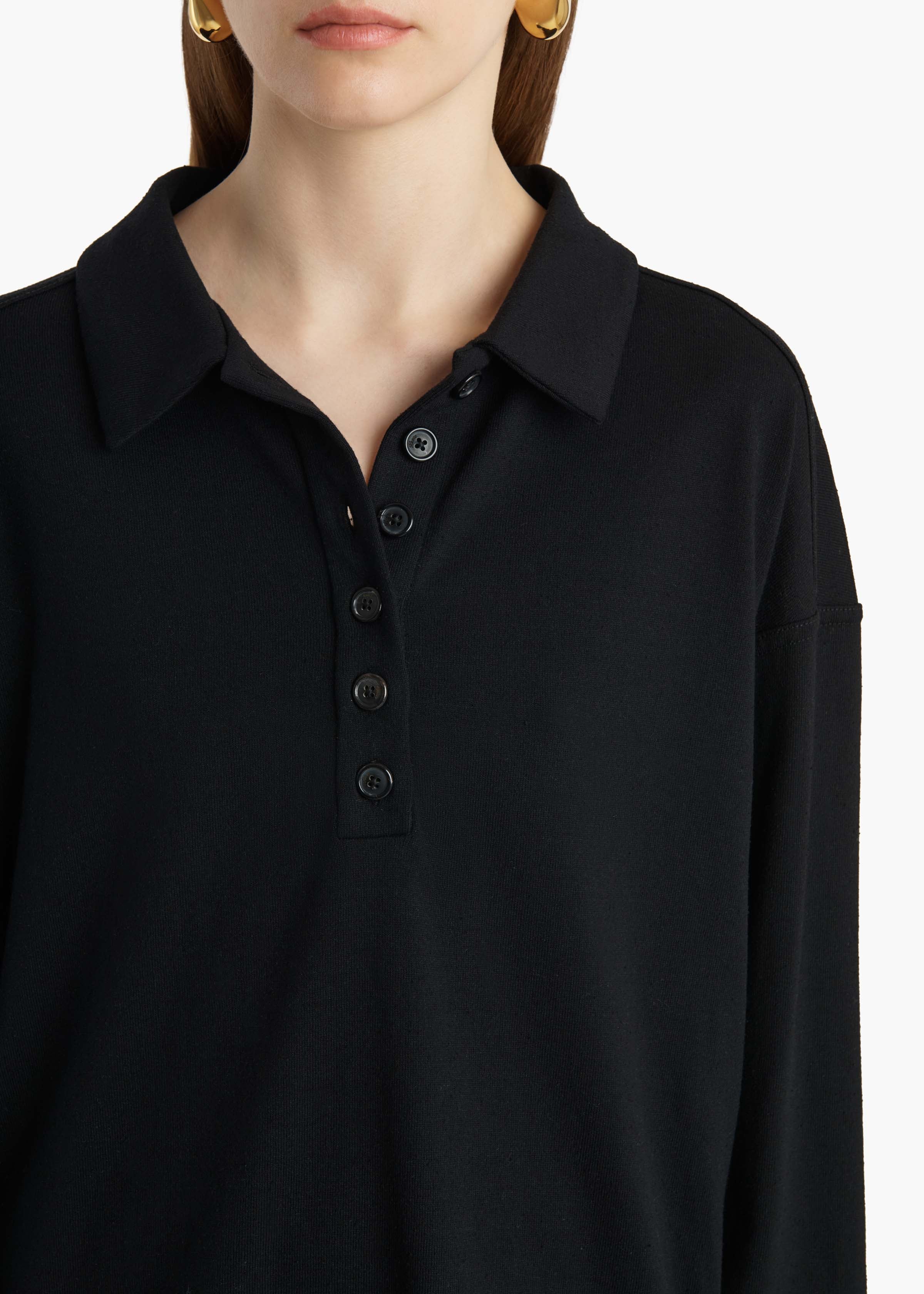 Khaite - Faithful Top in Black - Image 5