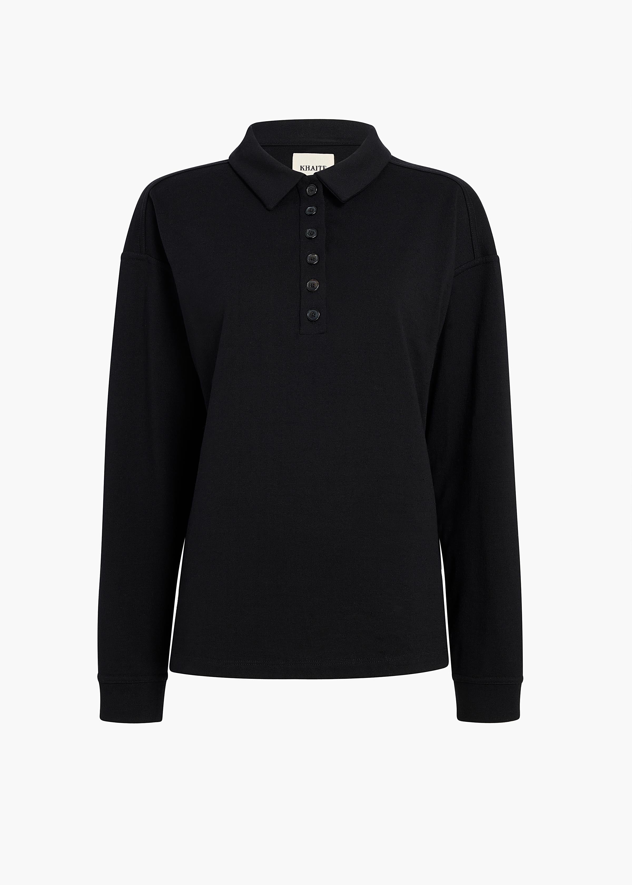 Khaite - Faithful Top in Black - Image 8