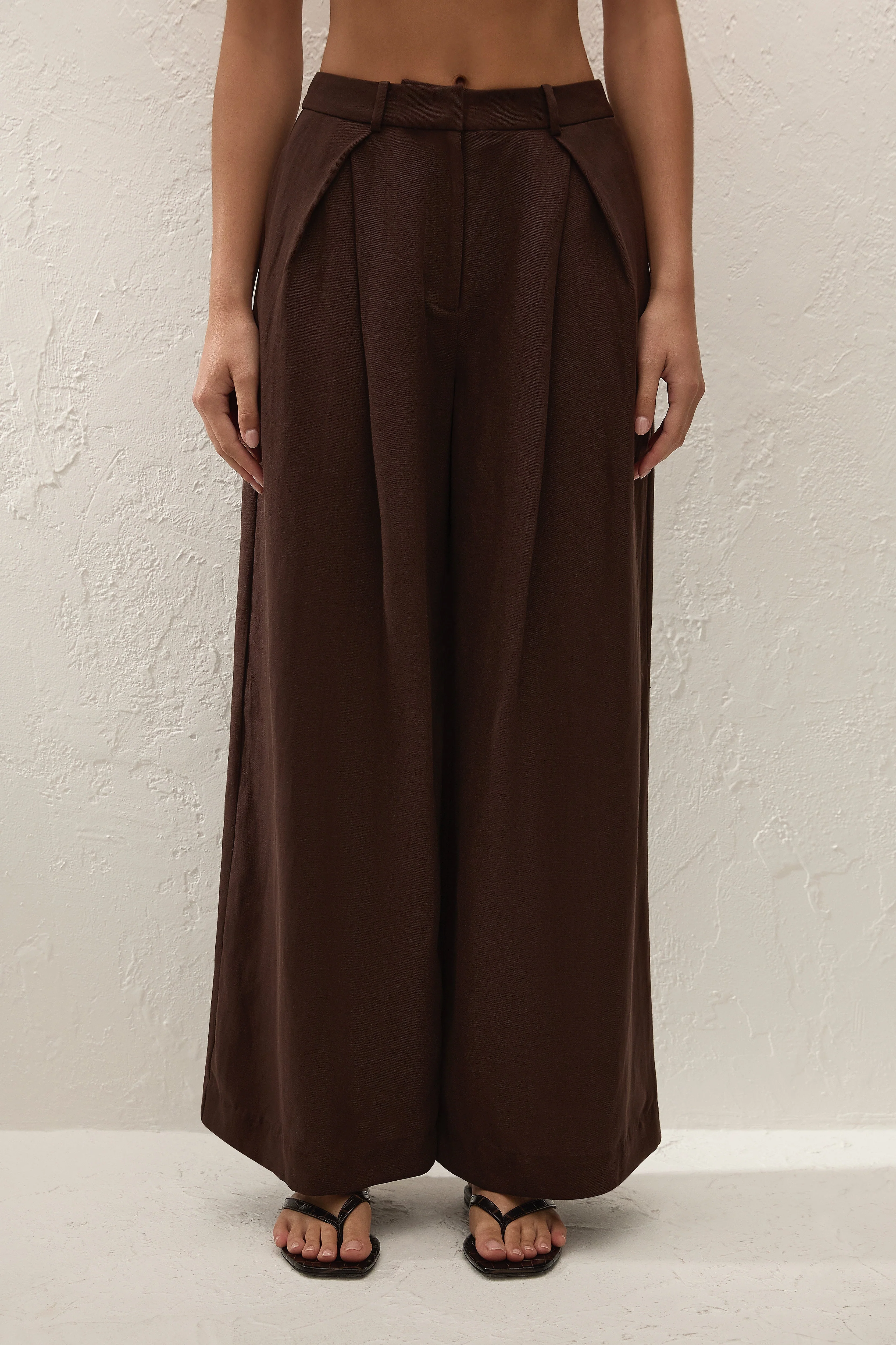 Faithfull - Astrid Pant Chocolate - Image 2