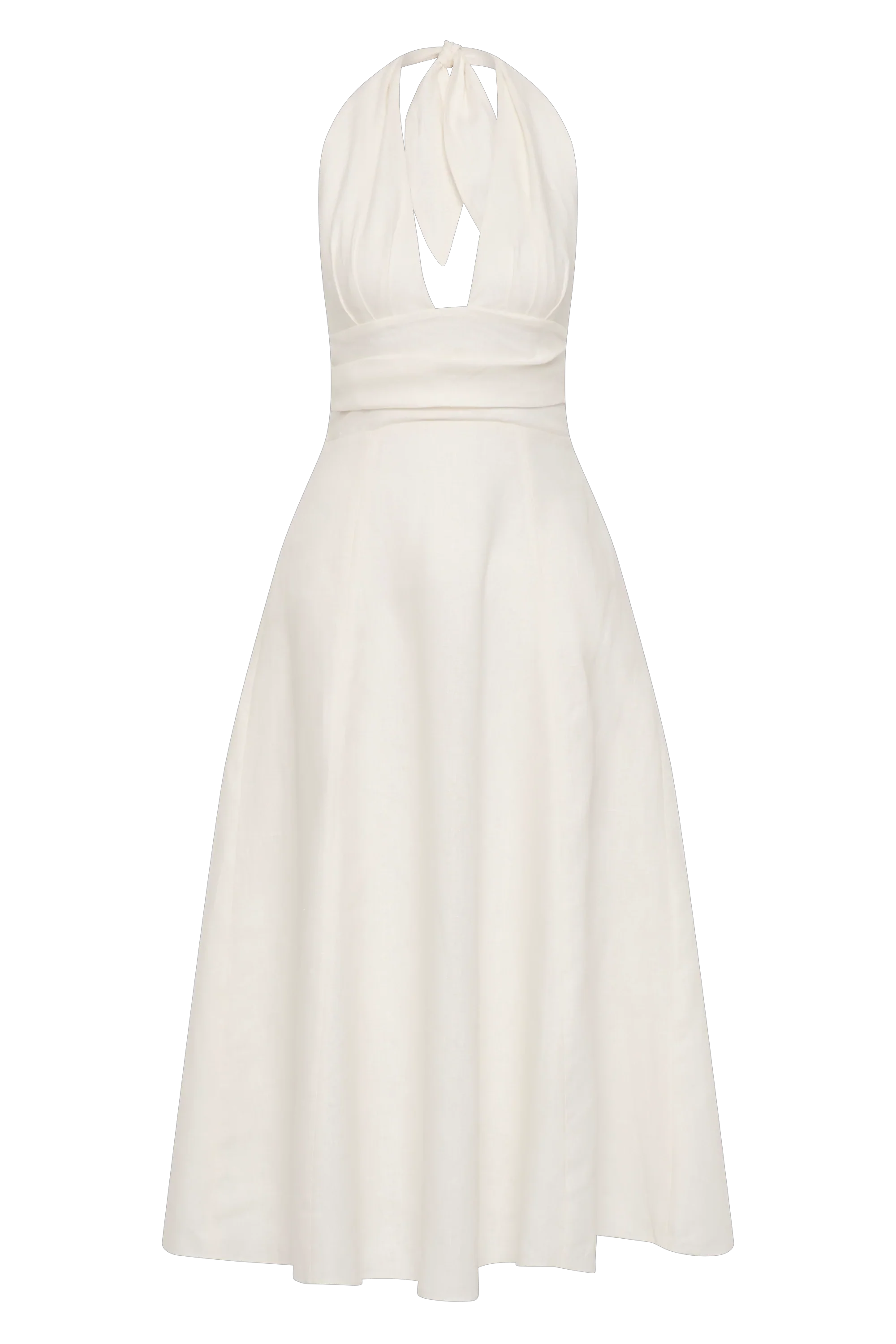 Faithfull - Bianca Midi Dress White - Image 11