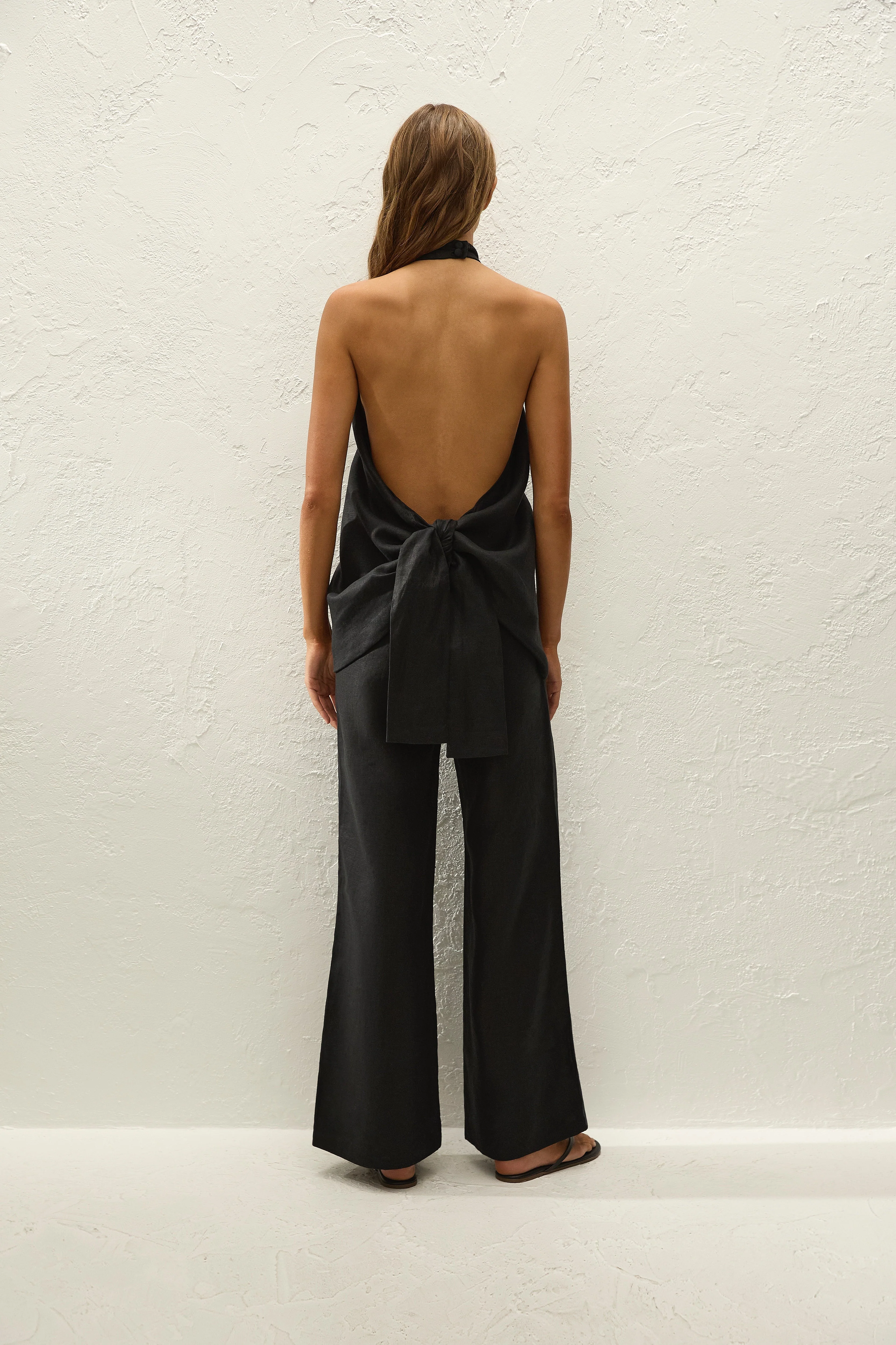 Faithfull - Biba Halter Top Black - Image 5
