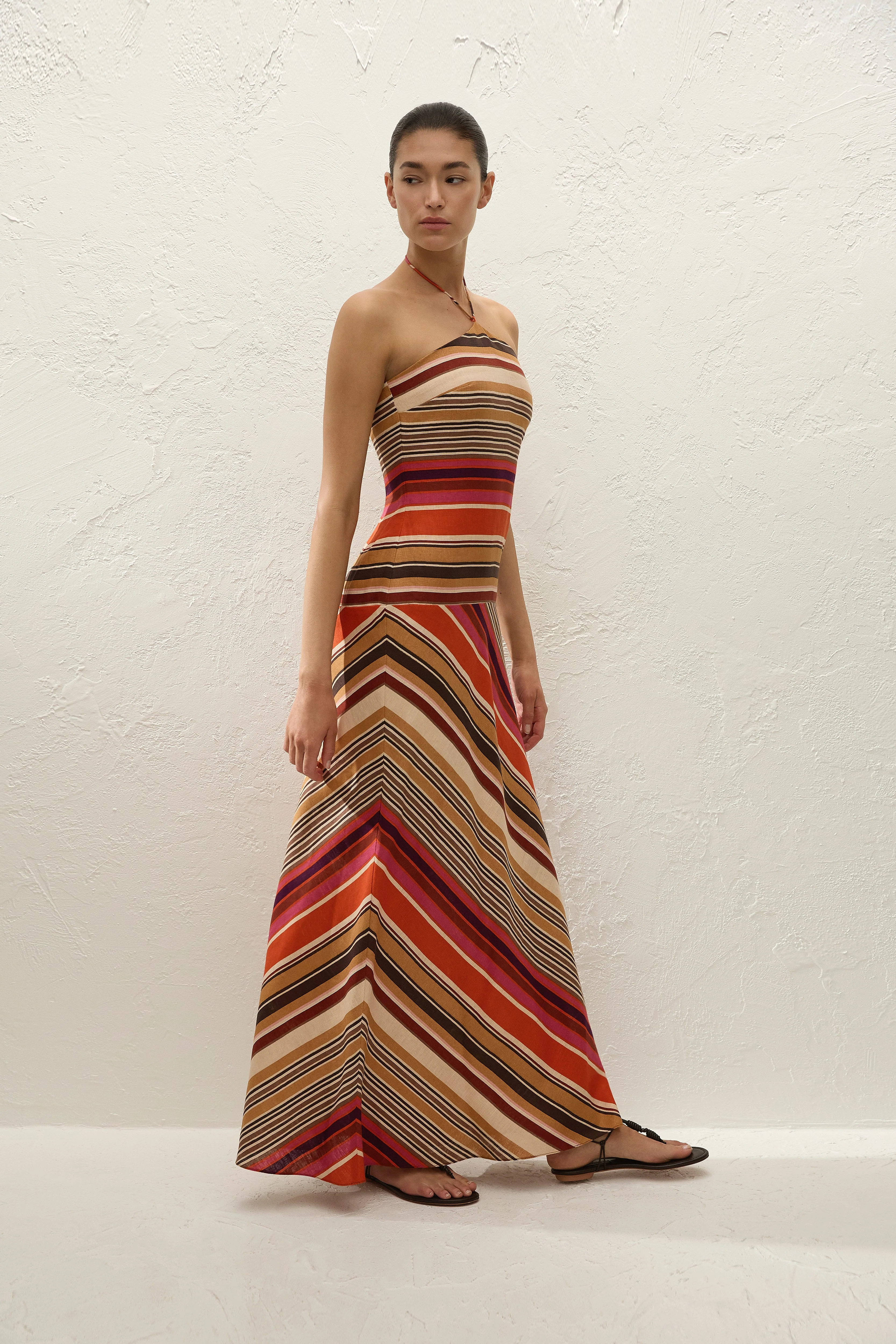 Faithfull - Clara Maxi Dress Murano Amber - Image 4
