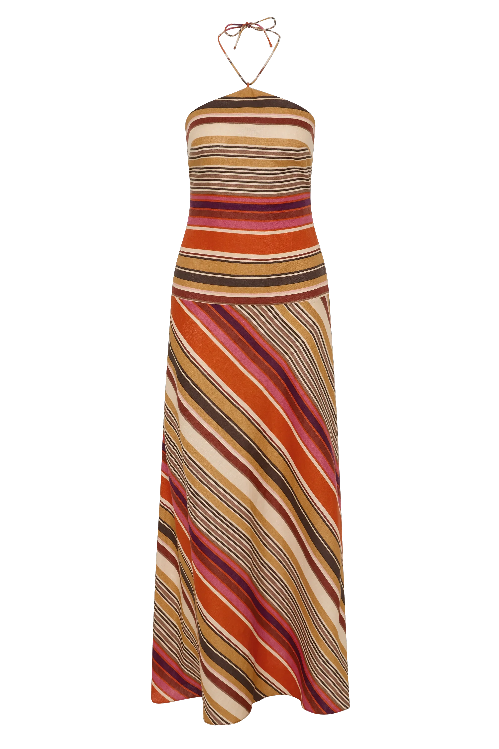 Faithfull - Clara Maxi Dress Murano Amber - Image 7