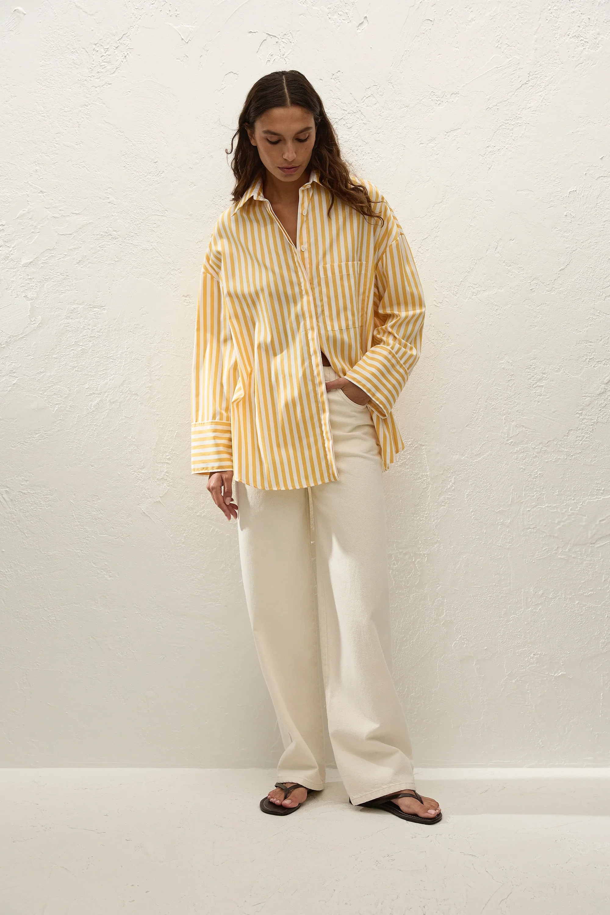 Faithfull - Clemente Shirt Orozco Stripe Mustard - Image 6