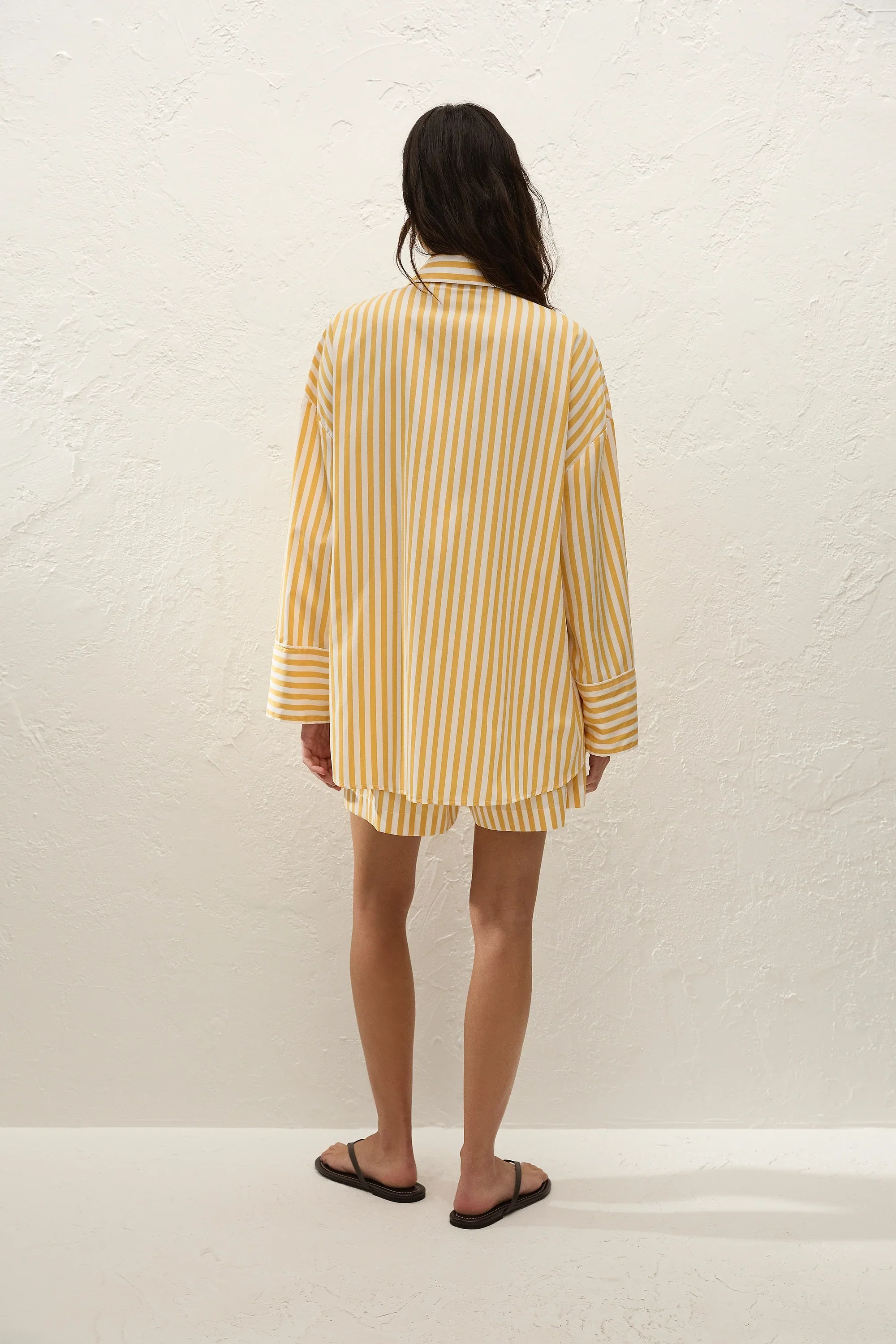 Faithfull - Clemente Short Orozco Stripe Mustard - Image 5