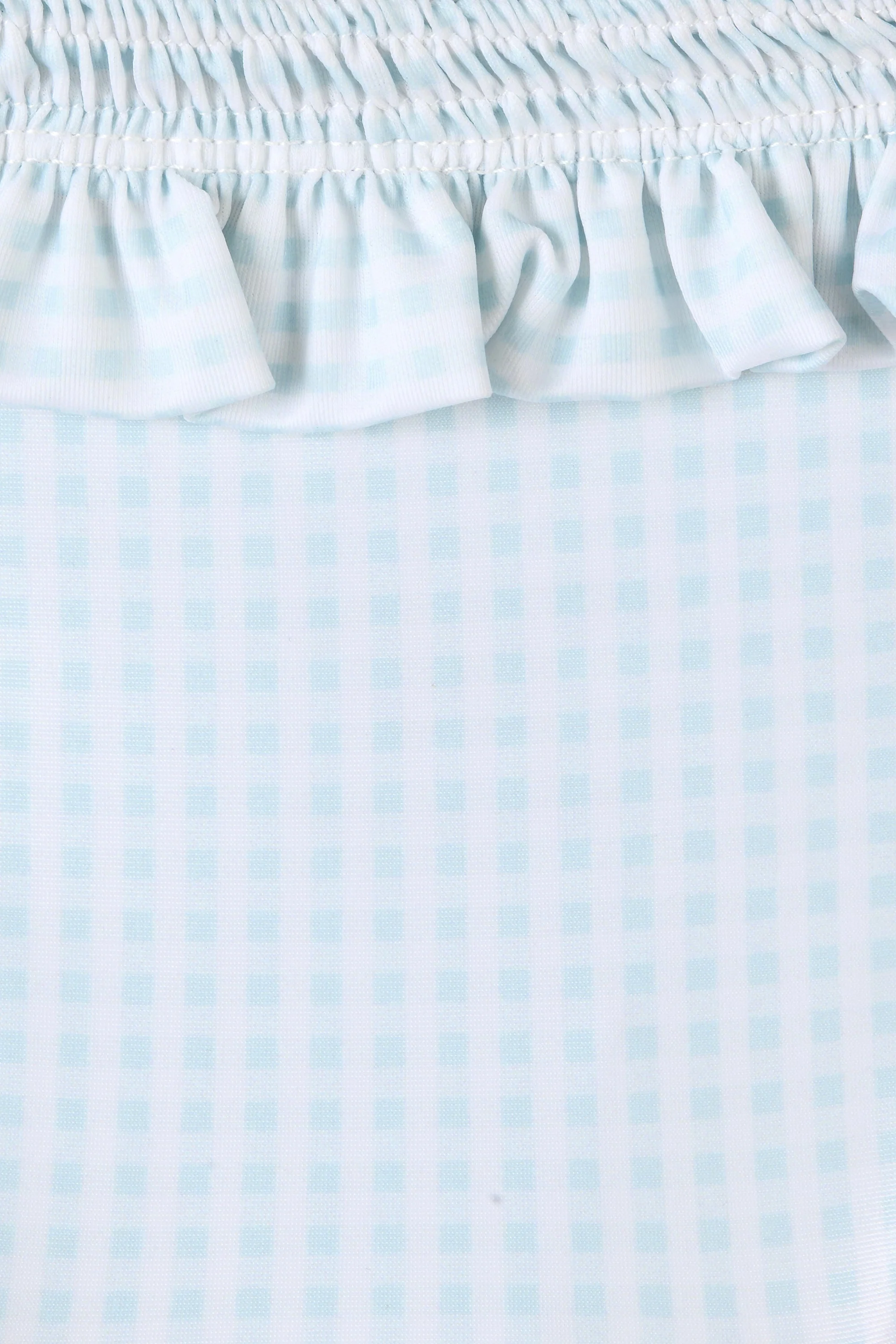 Faithfull - Esterel Bikini Bottom Gingham Sky Blue - Image 5