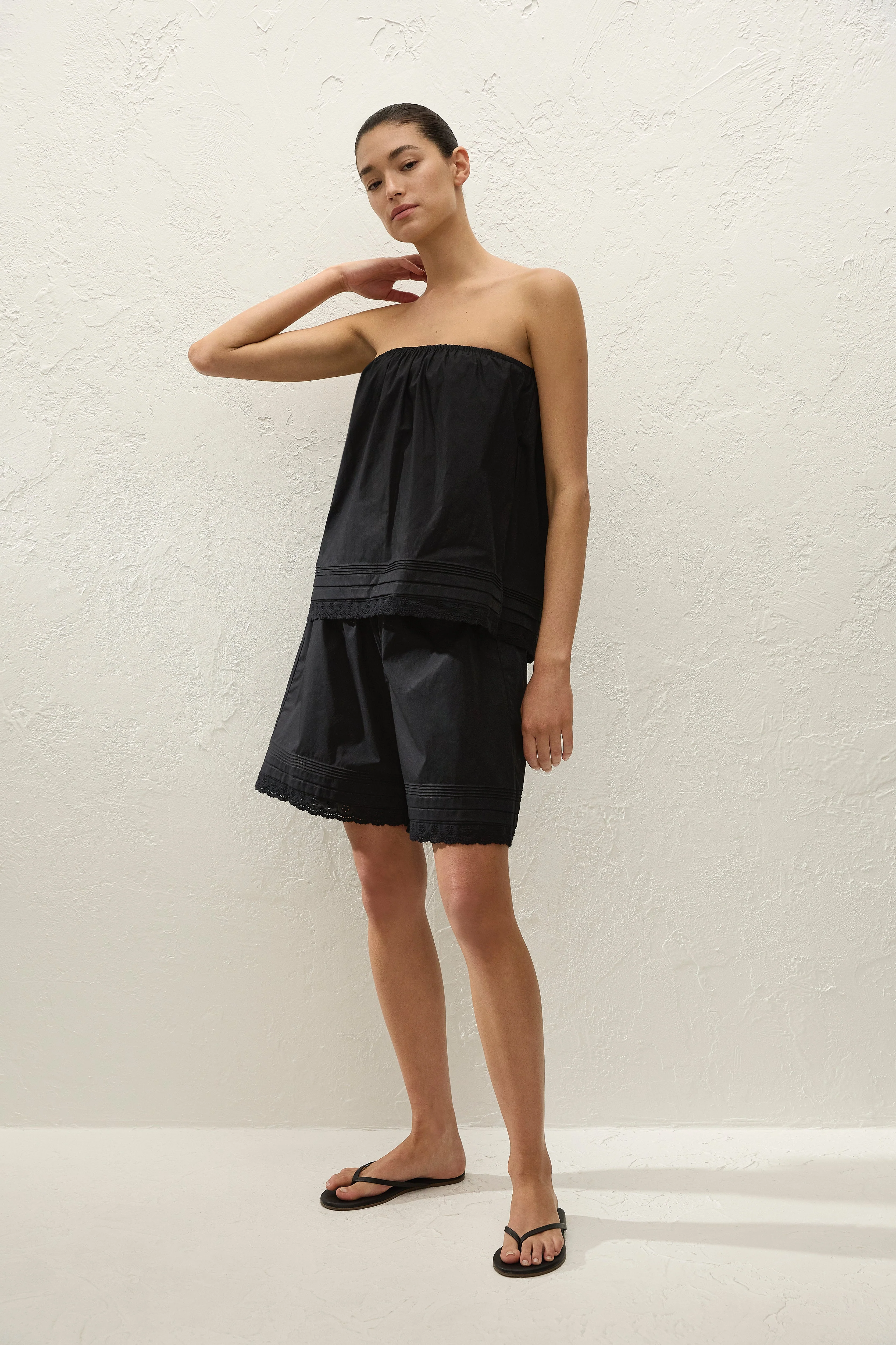 Faithfull - Filomena Top Fiore Lace Black - Image 4