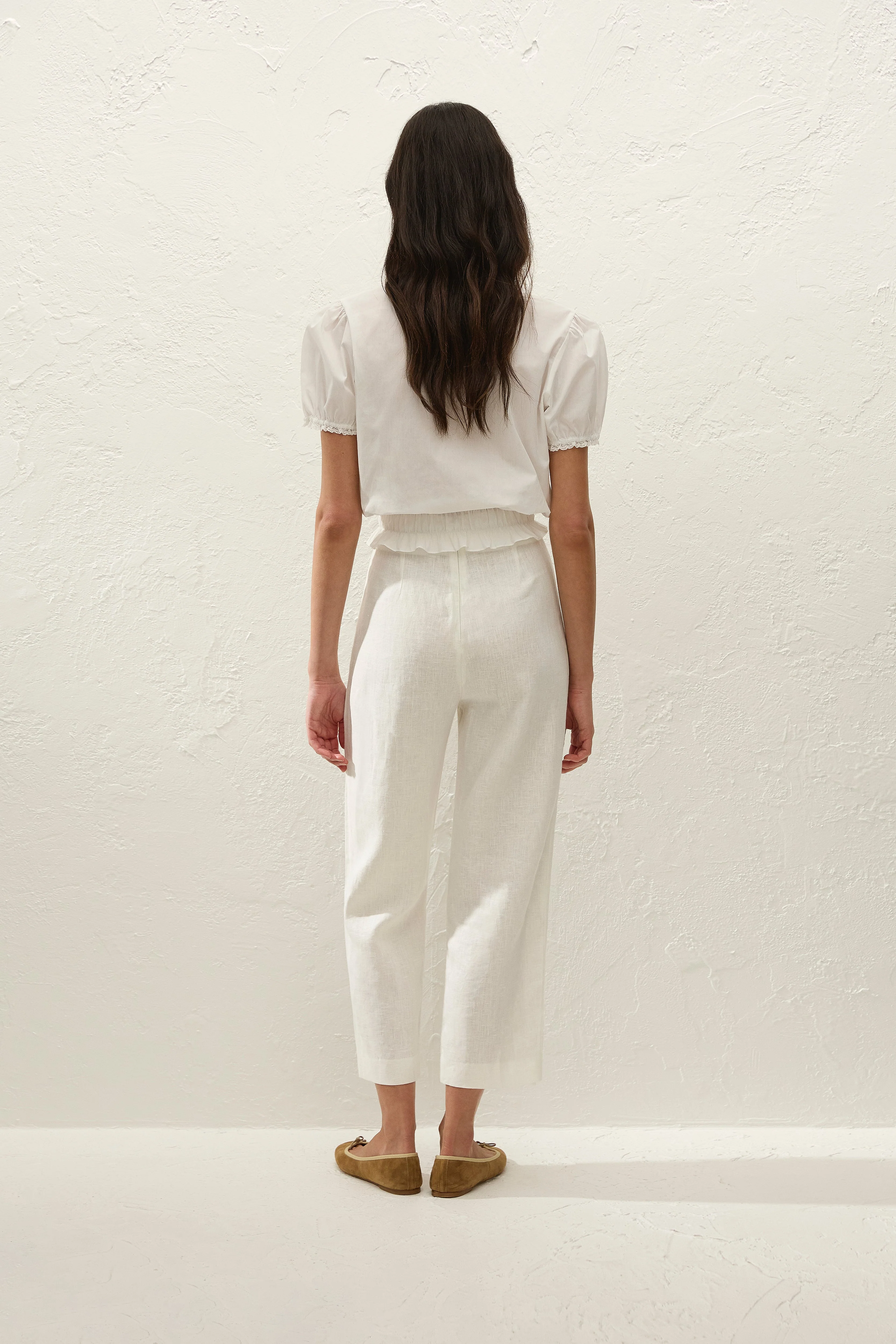 Faithfull - Fiora Blouse Fresco Lace White - Image 4