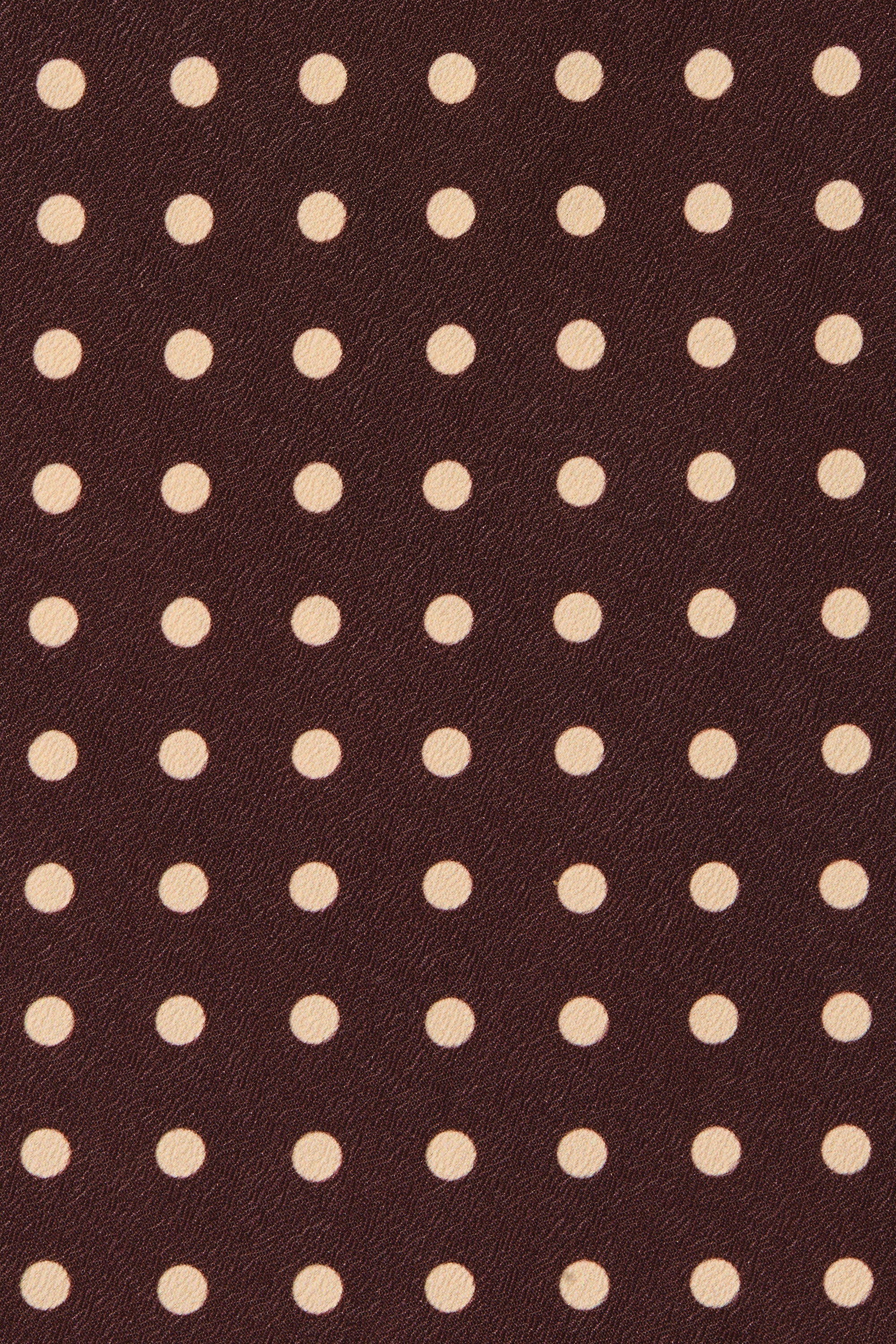Faithfull - Graciela Mini Dress Polkadot Chocolate Plum - Image 5