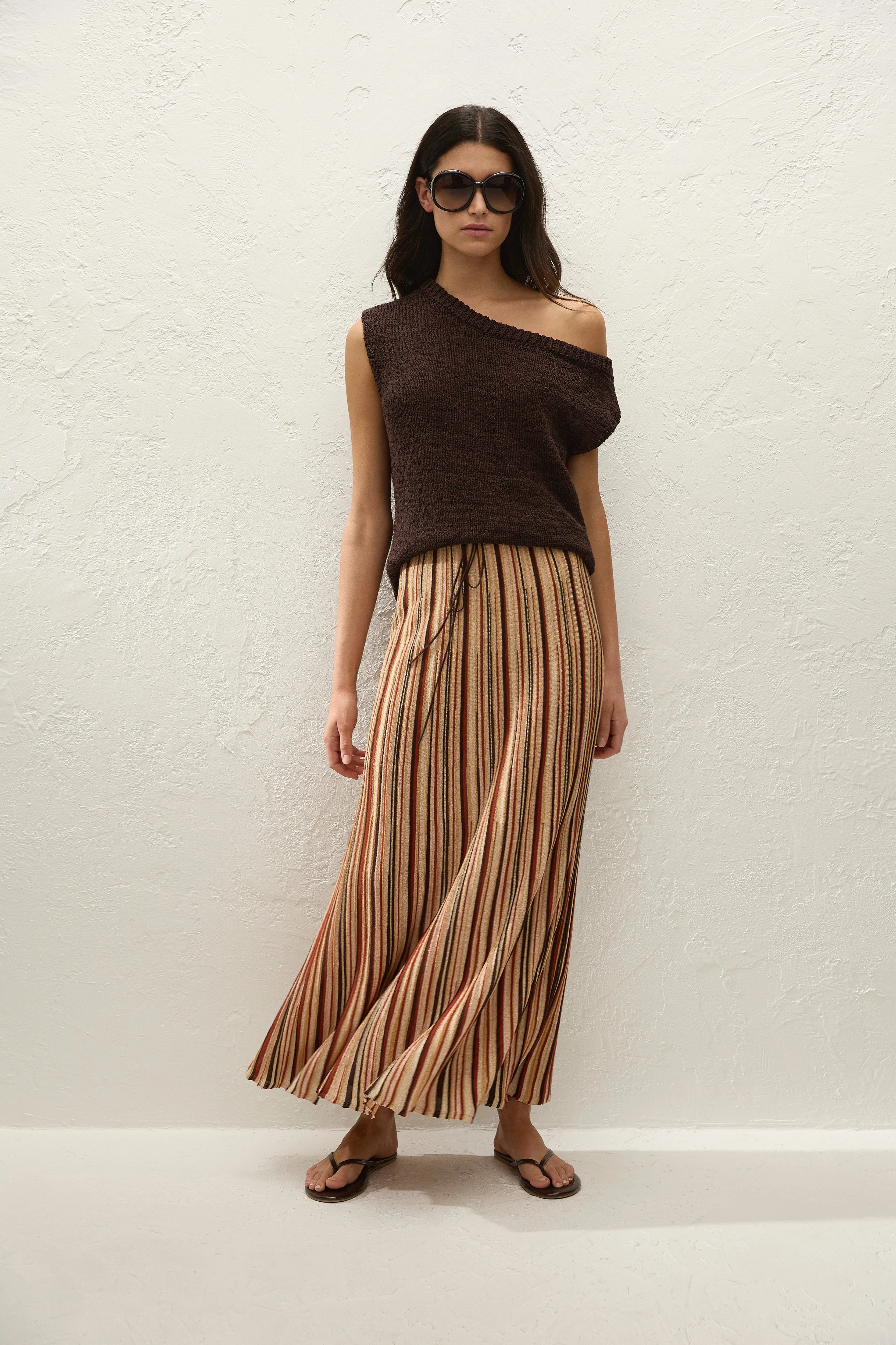 Faithfull - Iden Maxi Skirt Murano Stripe