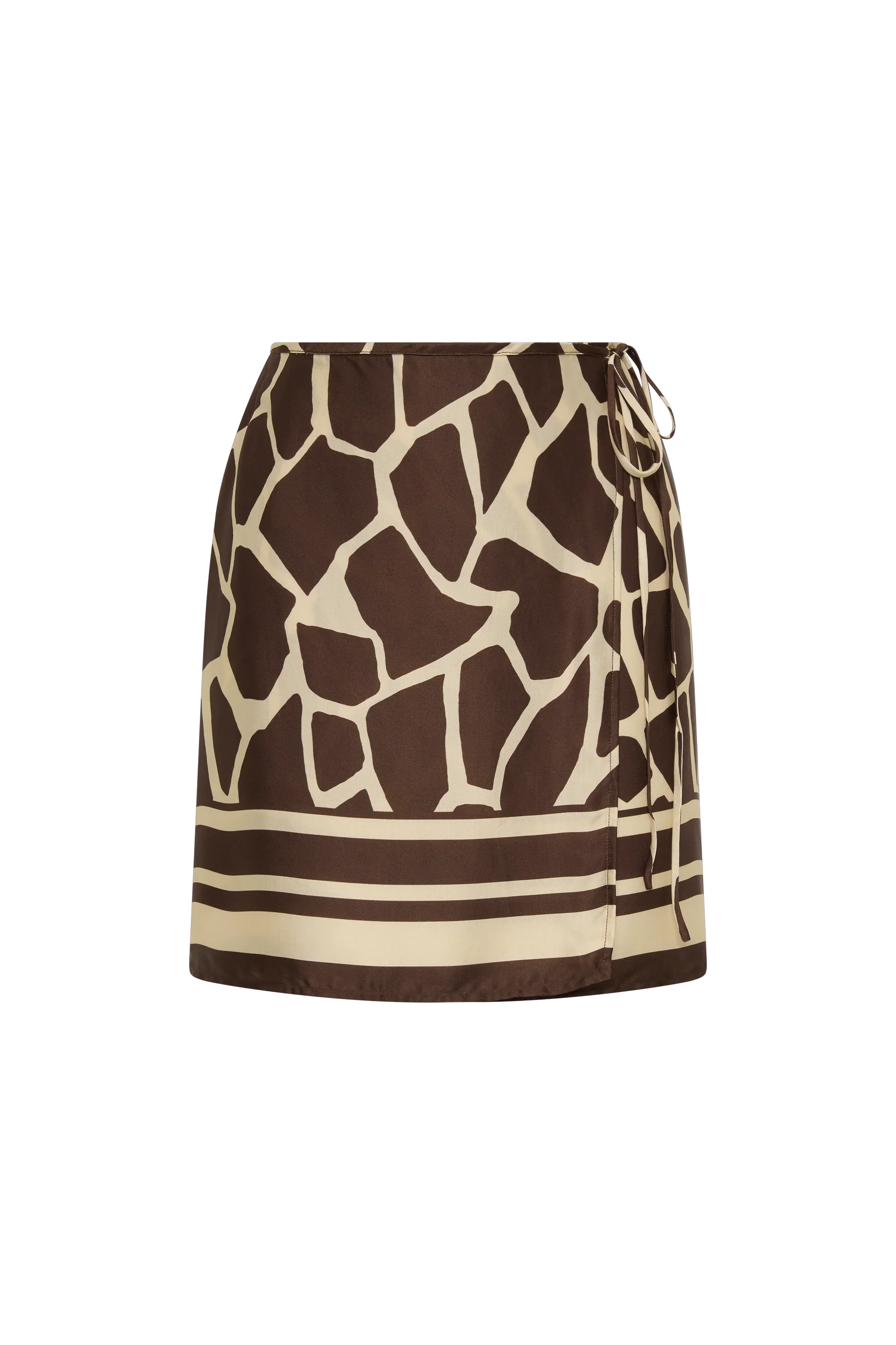 Faithfull - Karys Mini Wrap Skirt Ombra - Image 7