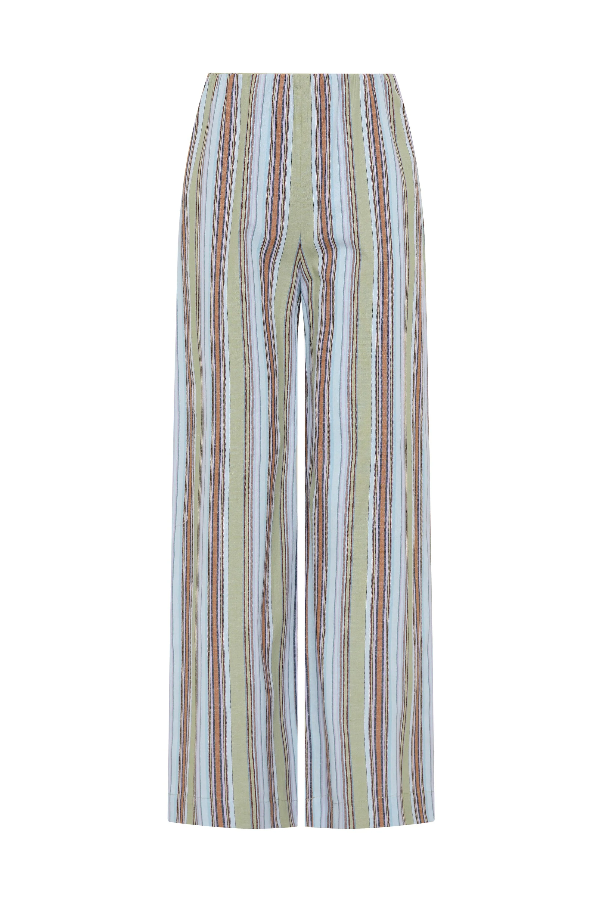 Faithfull - Lane Pant Agua Stripe Blue - Image 6