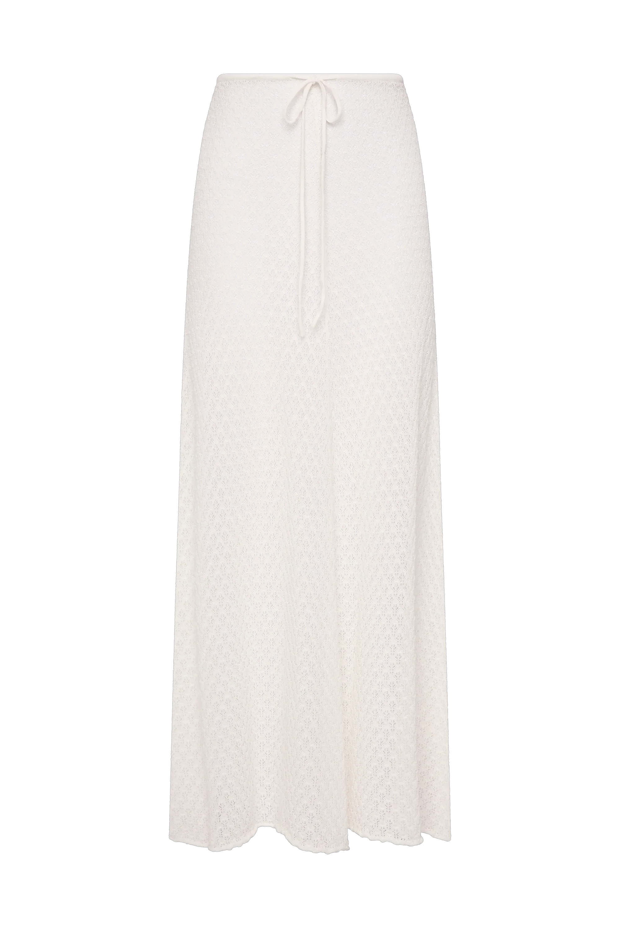 Faithfull - Lenna Skirt Pointelle Lace Vintage White - Image 11
